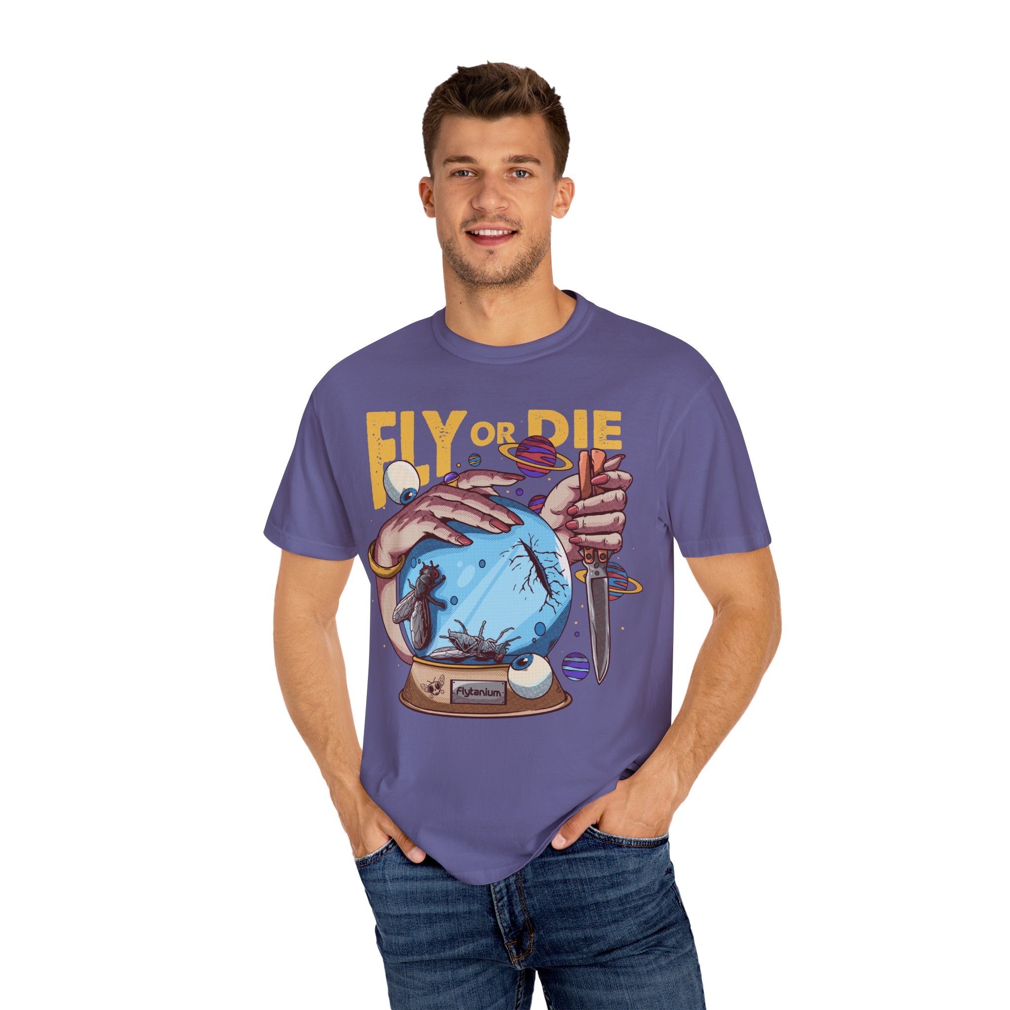 Flytanium - Fly or Die Graphic T-Shirt | Full Color