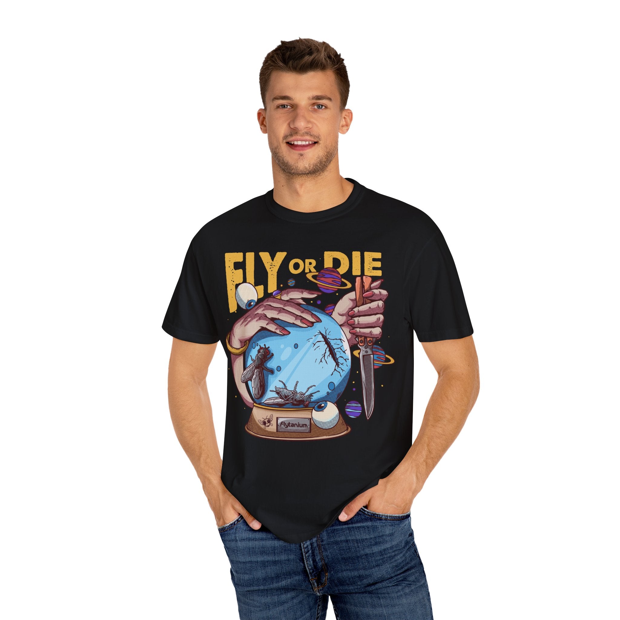Flytanium - Fly or Die Graphic T-Shirt | Full Color
