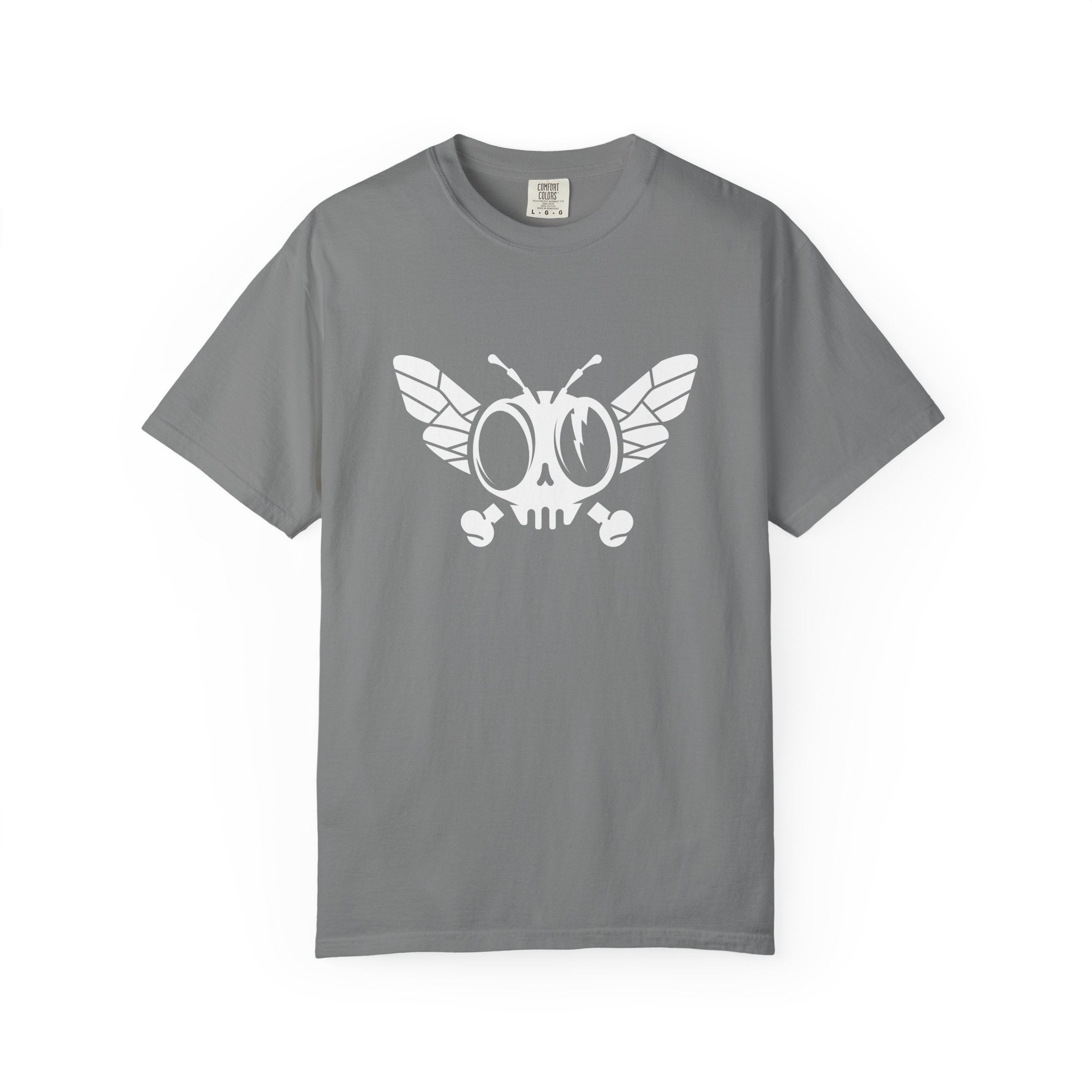 Flytanium - Dead Fly Logo T-shirt | White