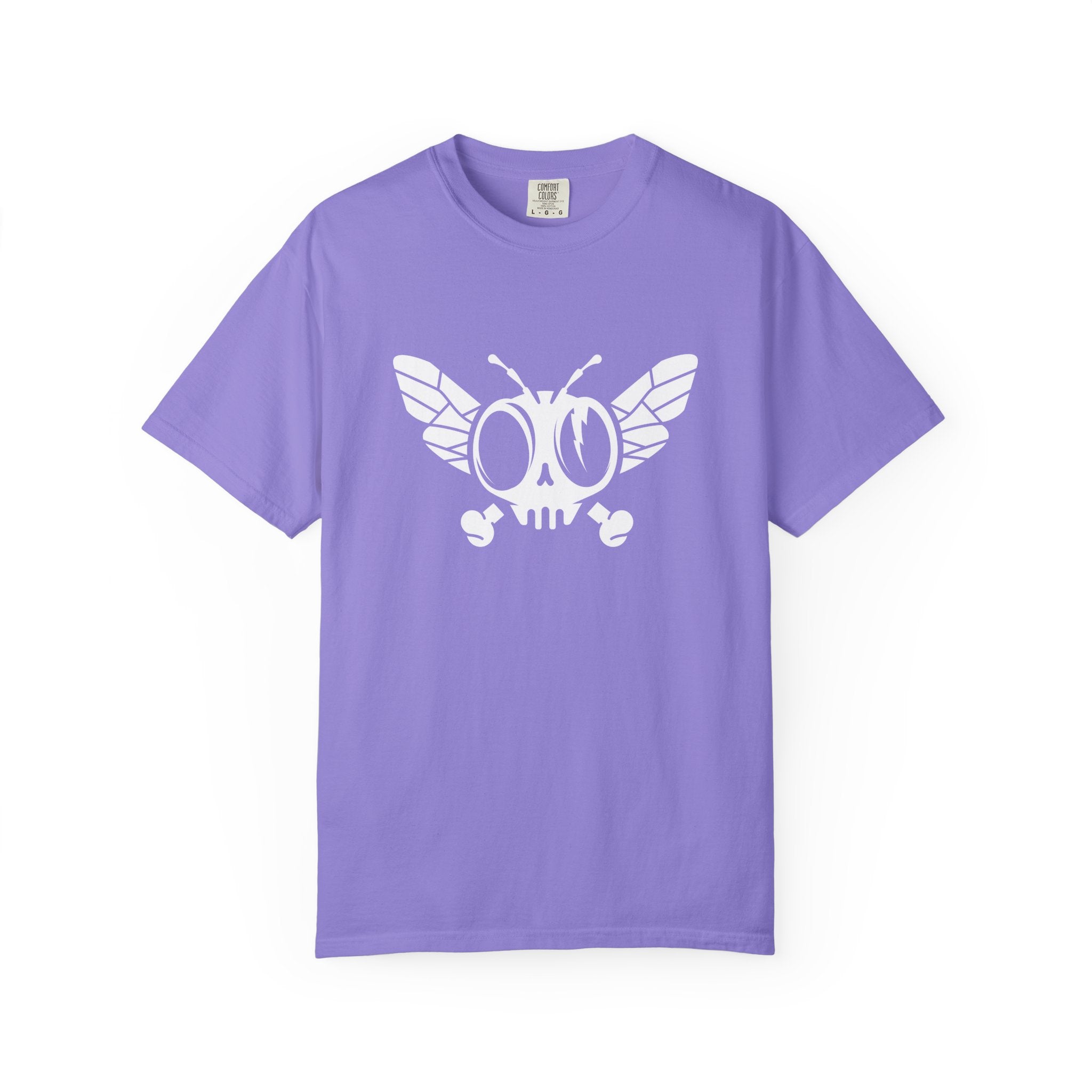 Flytanium - Dead Fly Logo T-shirt | White