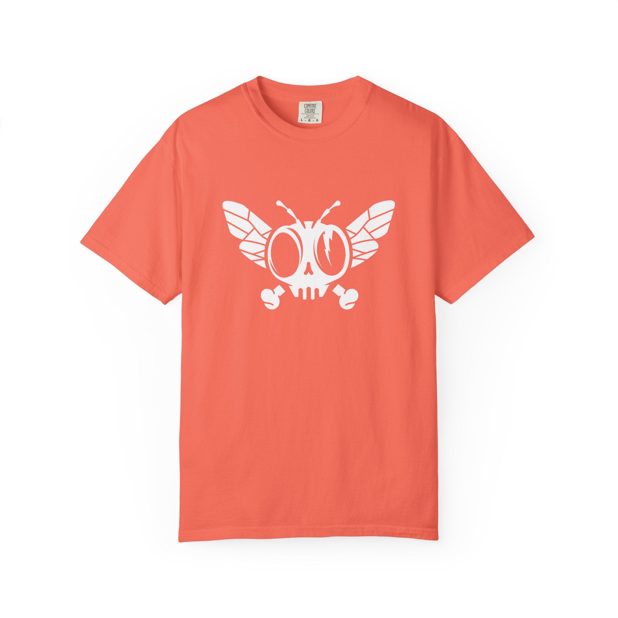 Flytanium - Dead Fly Logo T-shirt | White