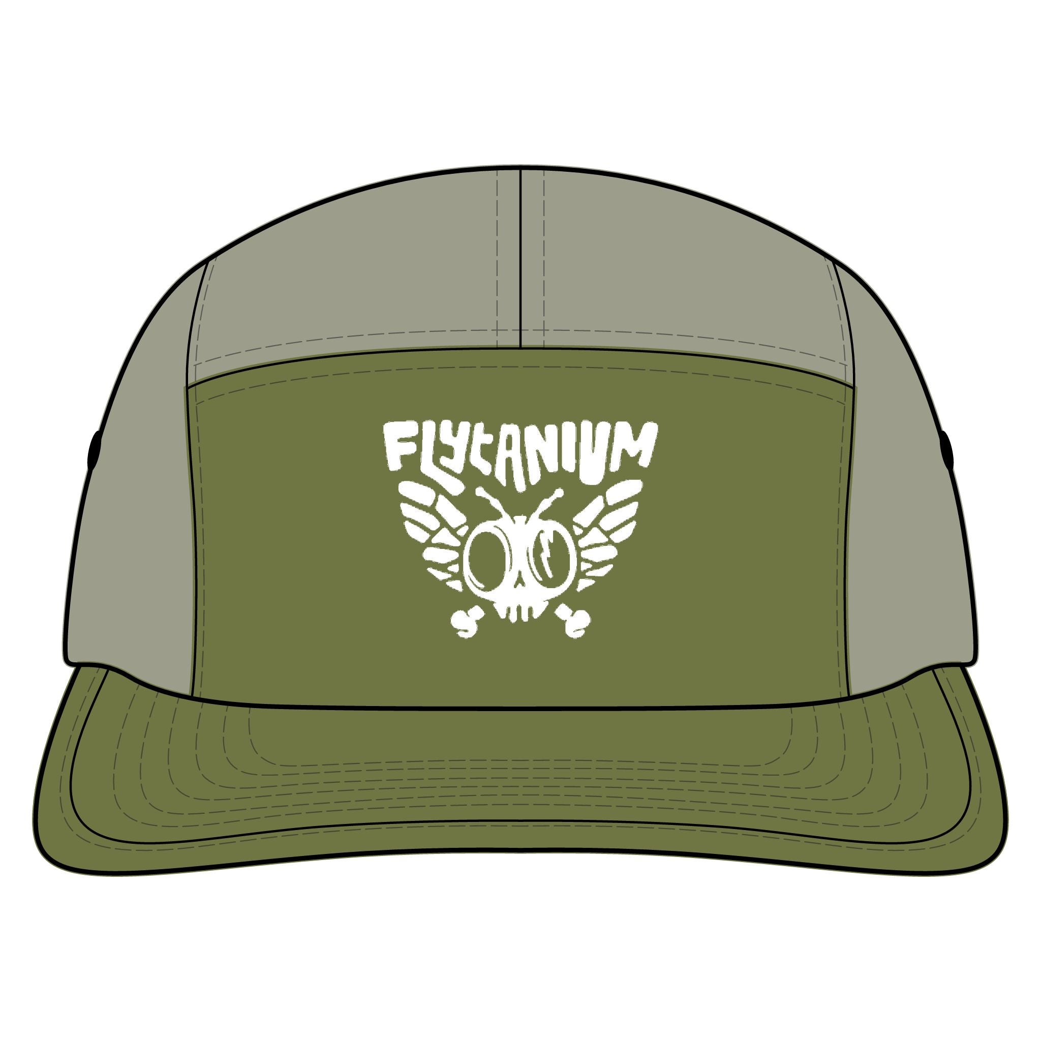 Flytanium - Squiggle Stack Two-Tone Nylon Cap