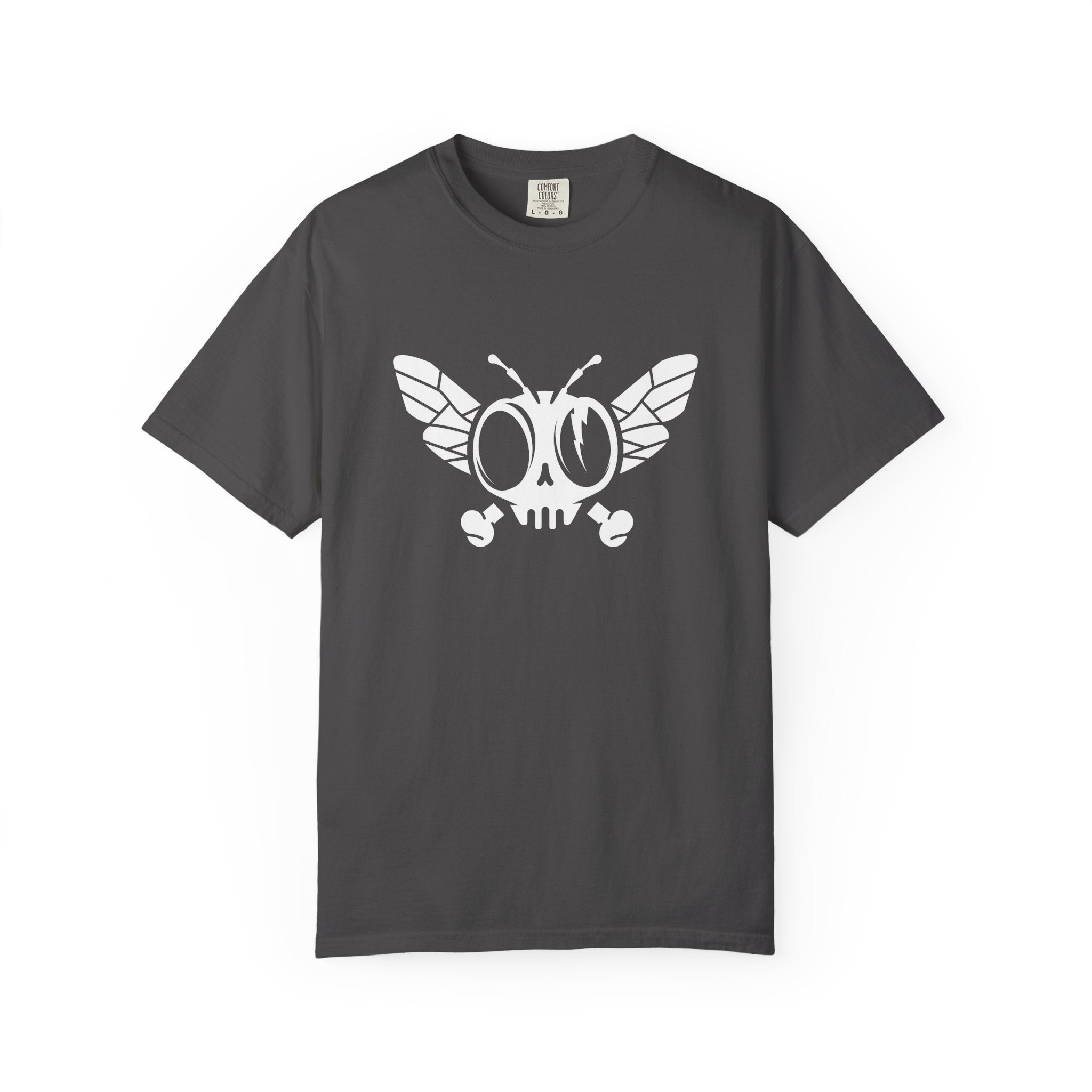 Flytanium - Dead Fly Logo T-shirt | White