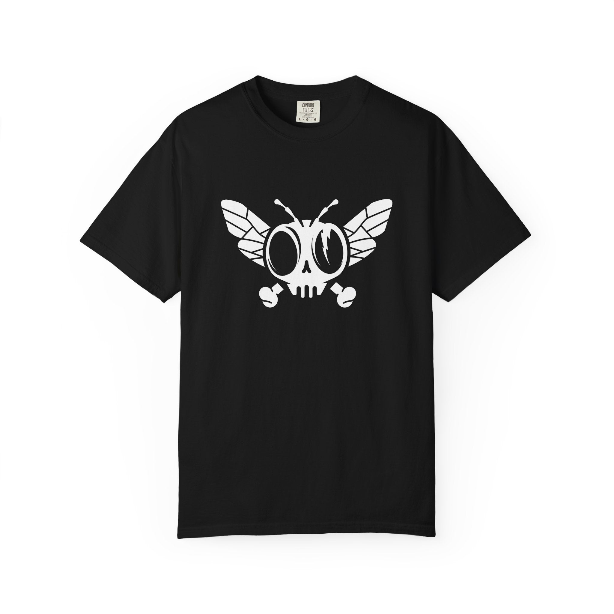 Flytanium - Dead Fly Logo T-shirt | White