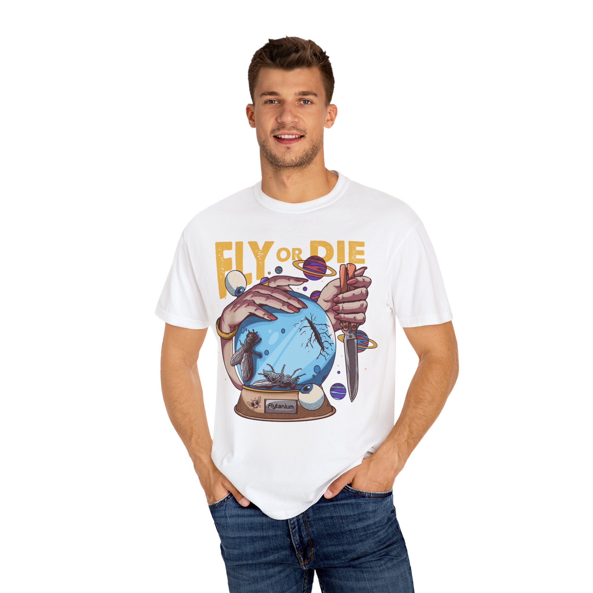 Flytanium - Fly or Die Graphic T-Shirt | Full Color
