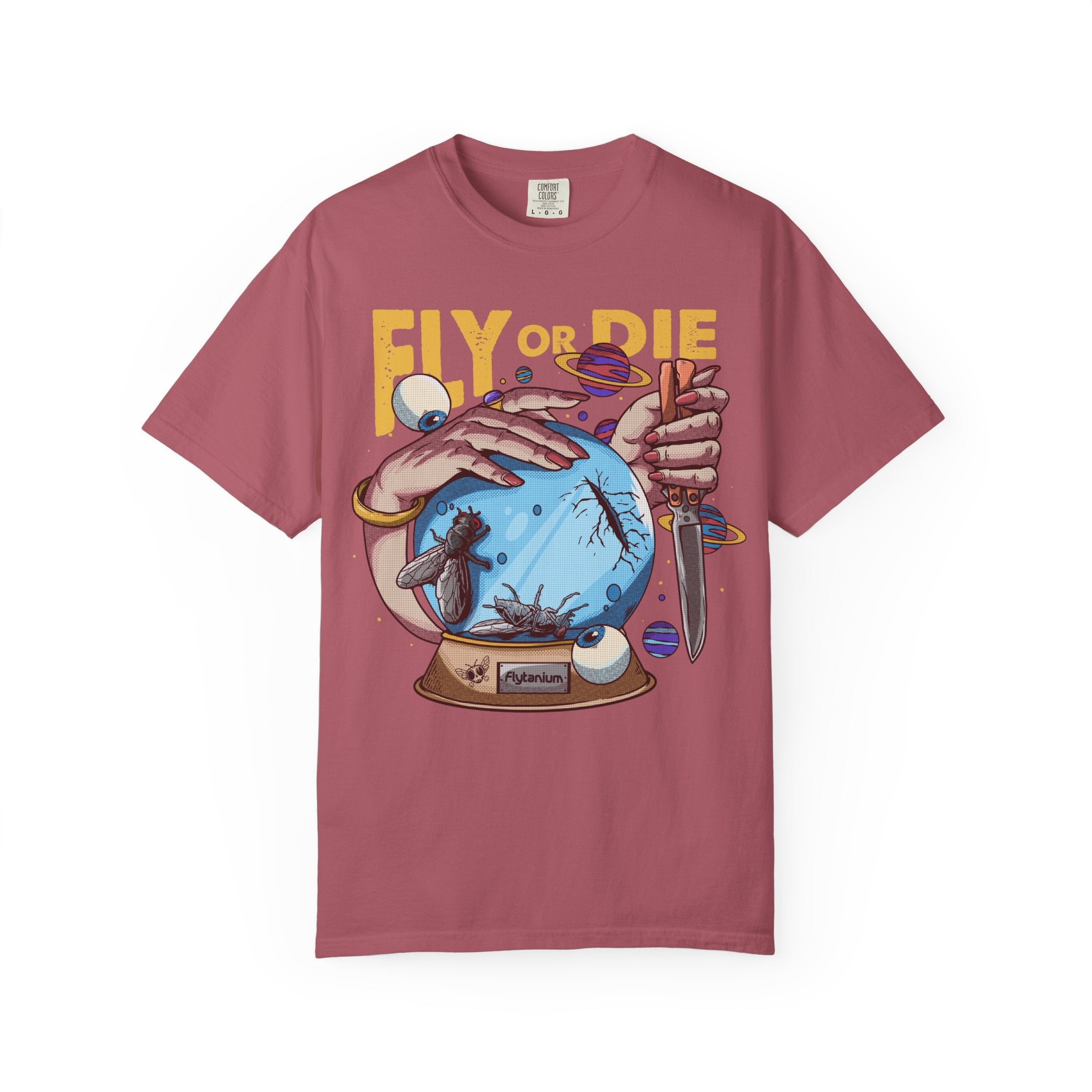 Flytanium - Fly or Die Graphic T-Shirt | Full Color