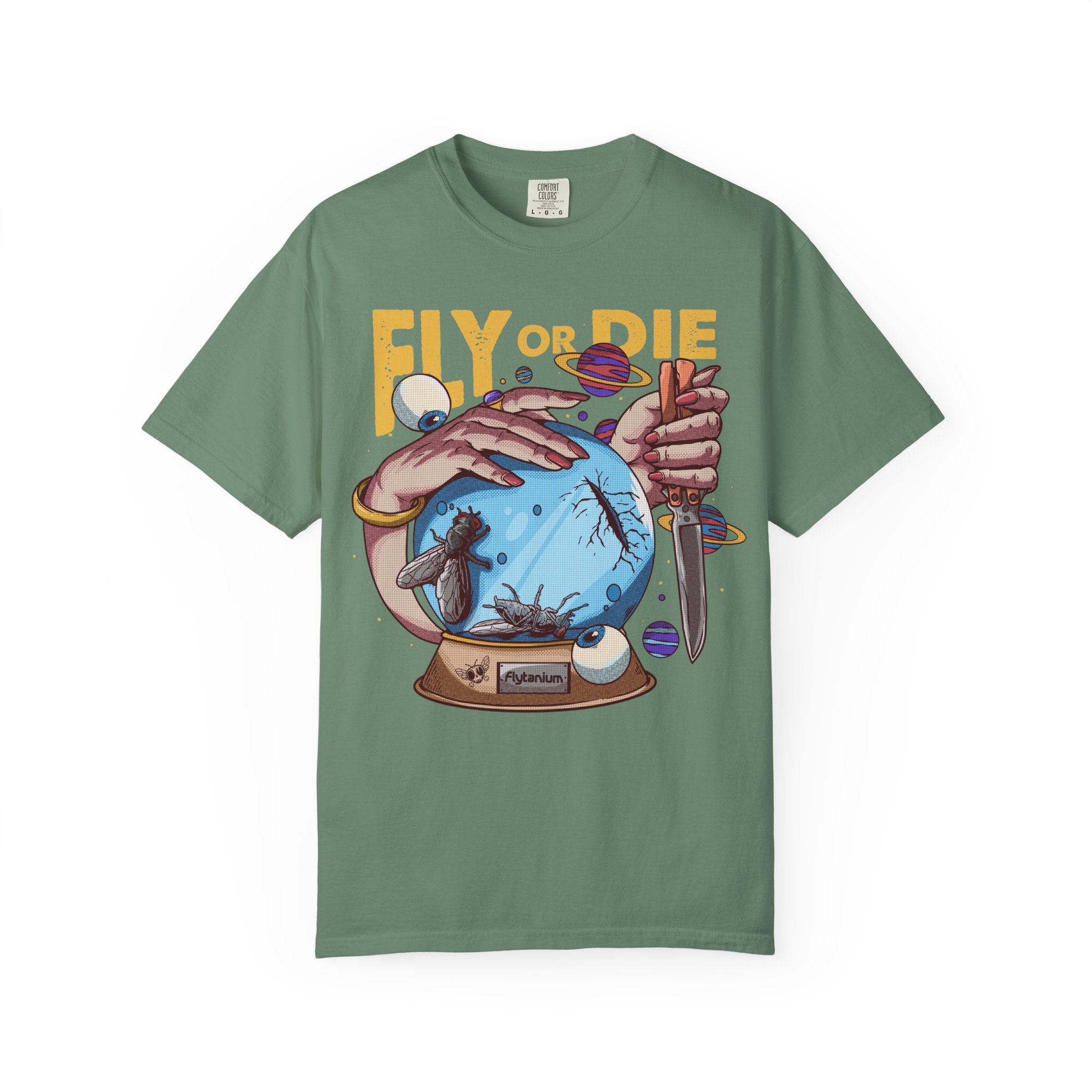 Flytanium - Fly or Die Graphic T-Shirt | Full Color