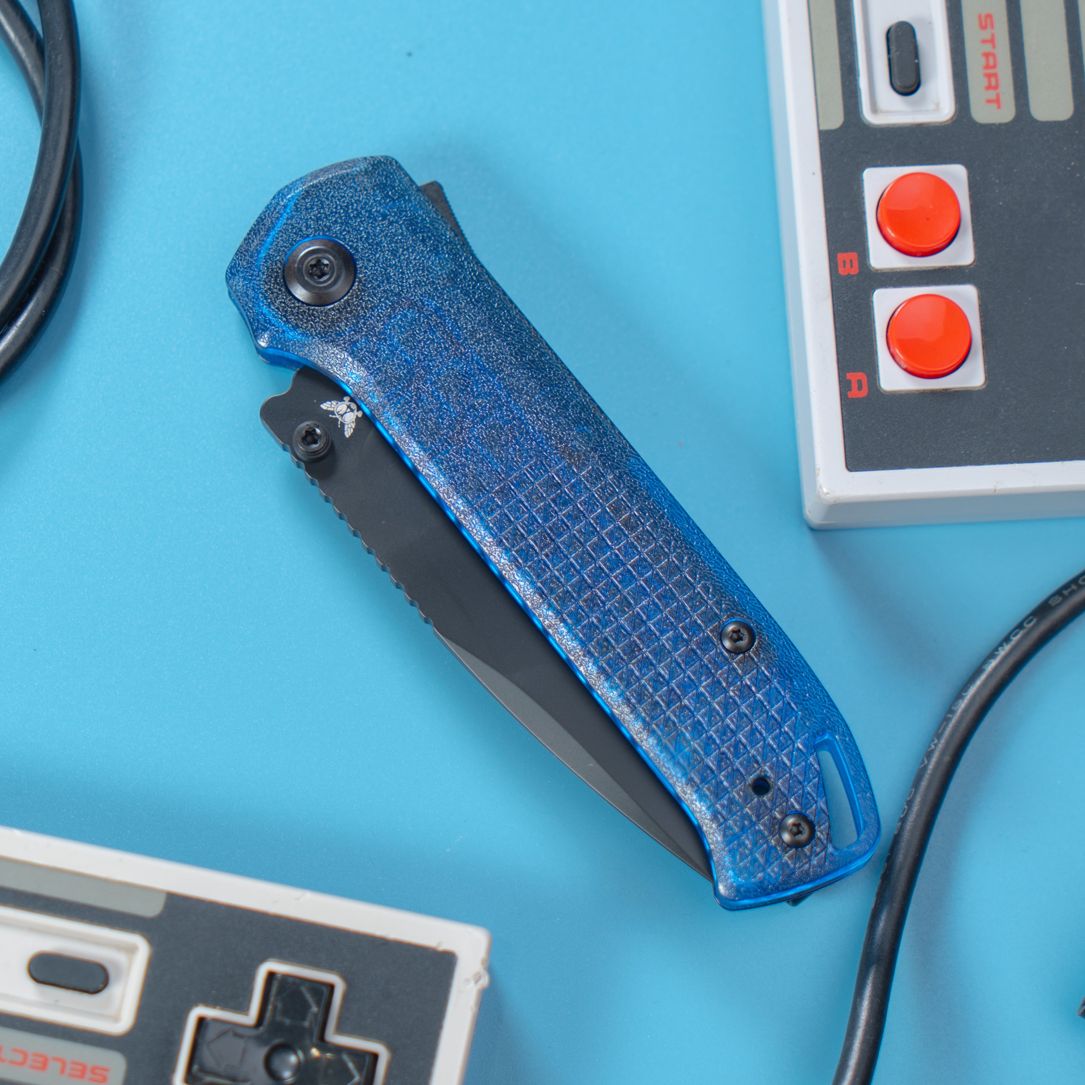 Arcade® Lite - Flytanium Folding Knife - Ocean Blue