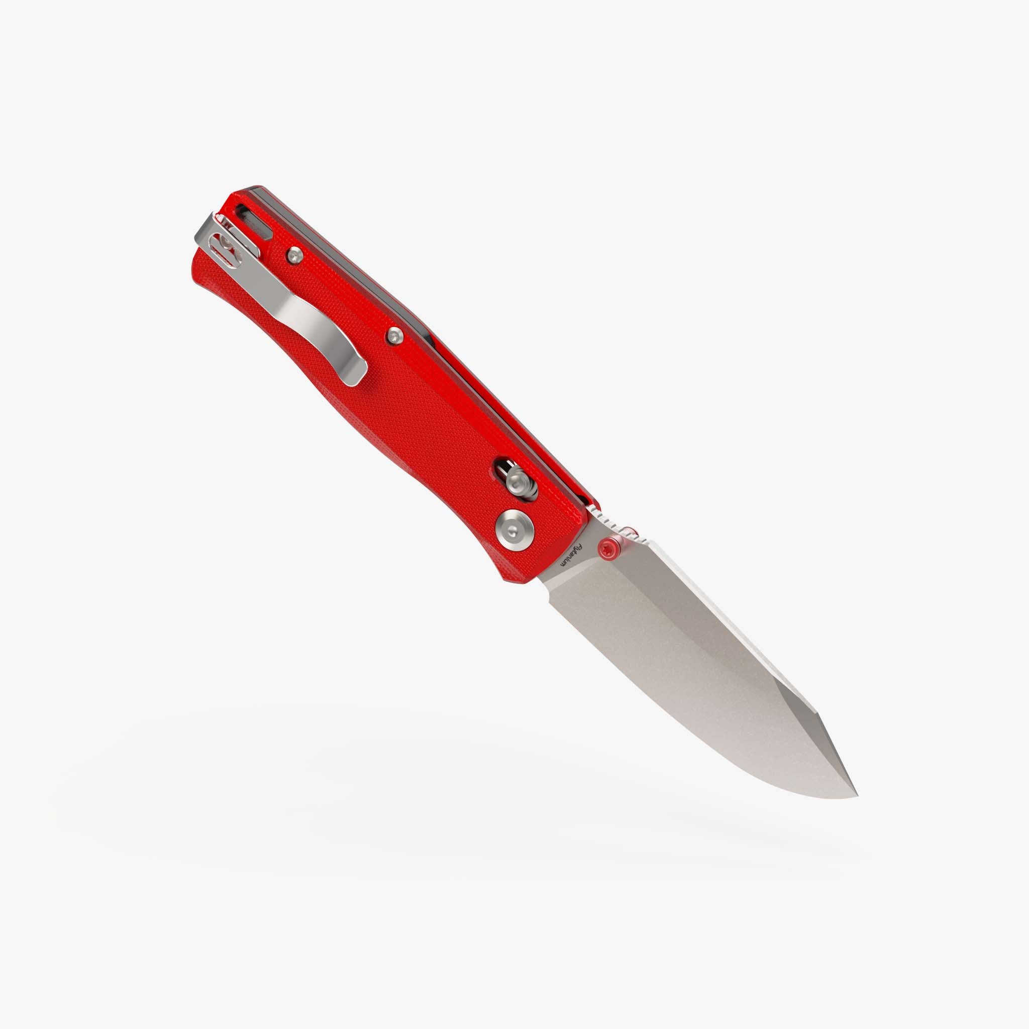 BEEF™ - Fire Red - Deluxe Box-Pocket Knife-Flytanium-Flytanium