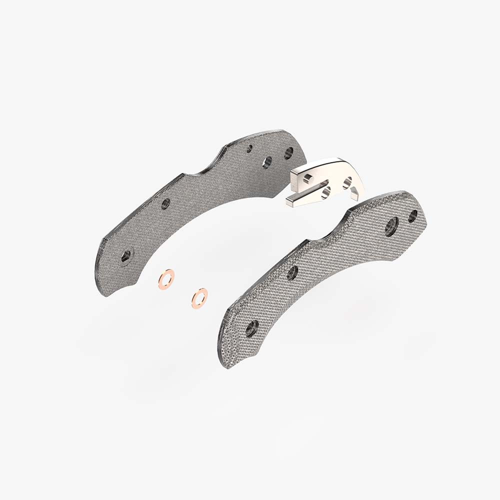 Micarta Scales - Spyderco Dragonfly