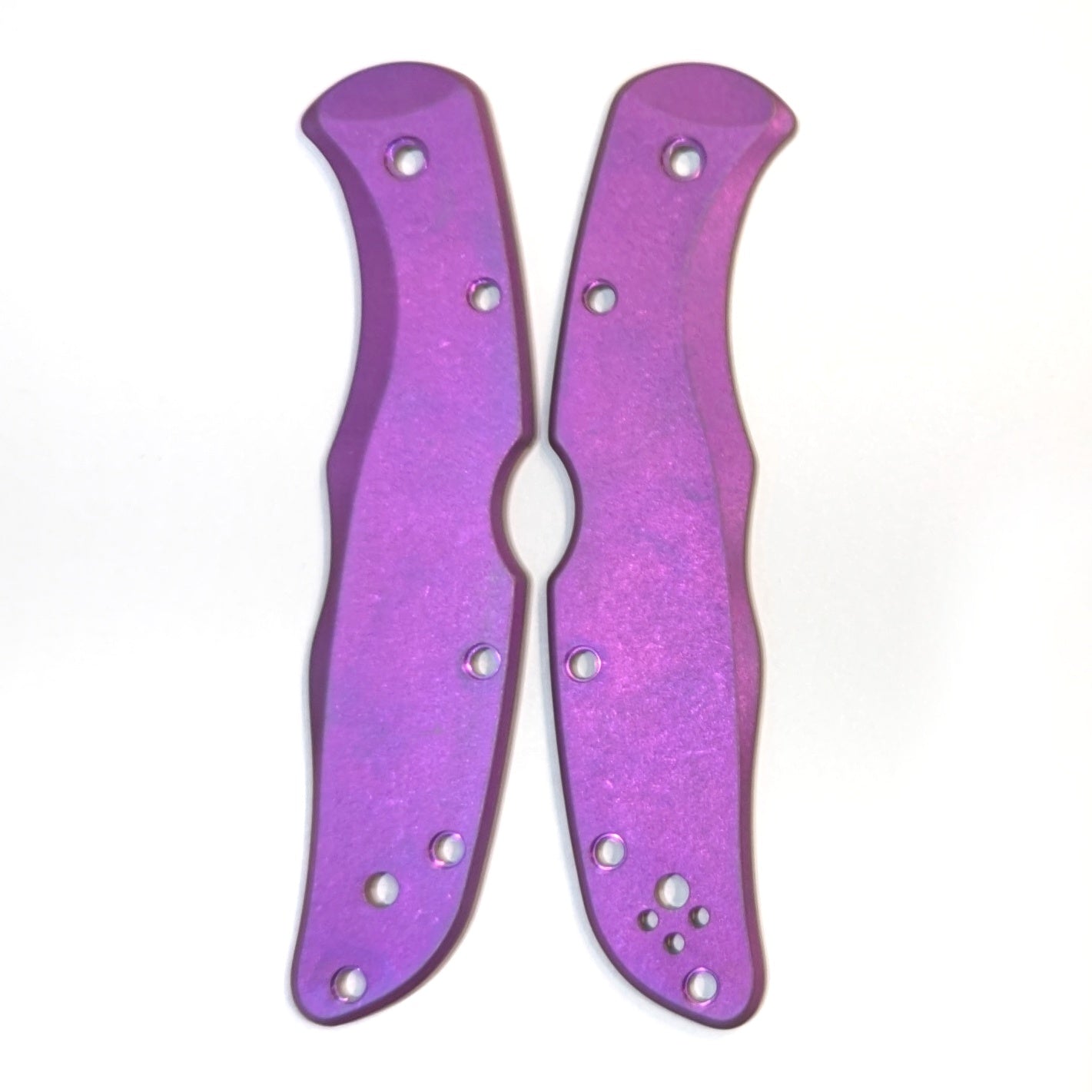 GARAGE SALE Classic Titanium Scales for Spyderco Endura Knife