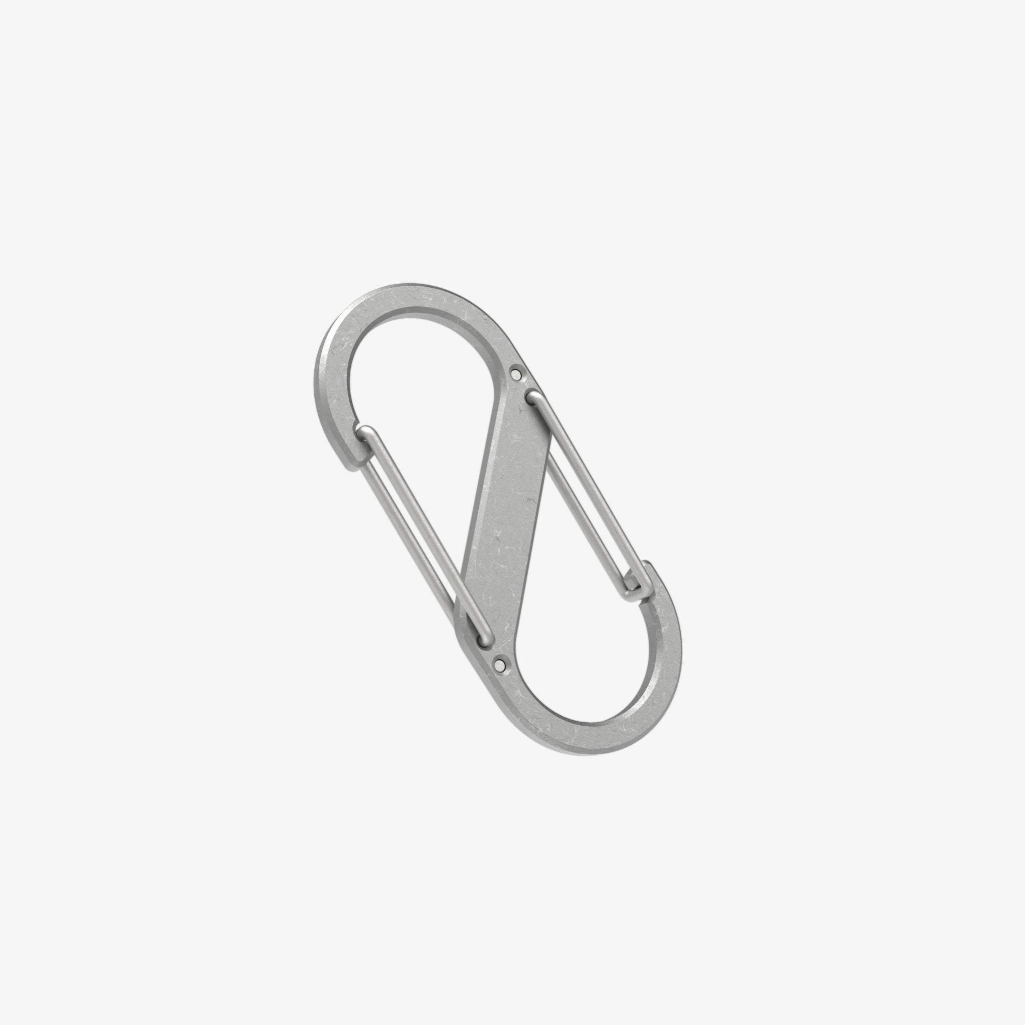 Titanium Dual-Gate Carabiner