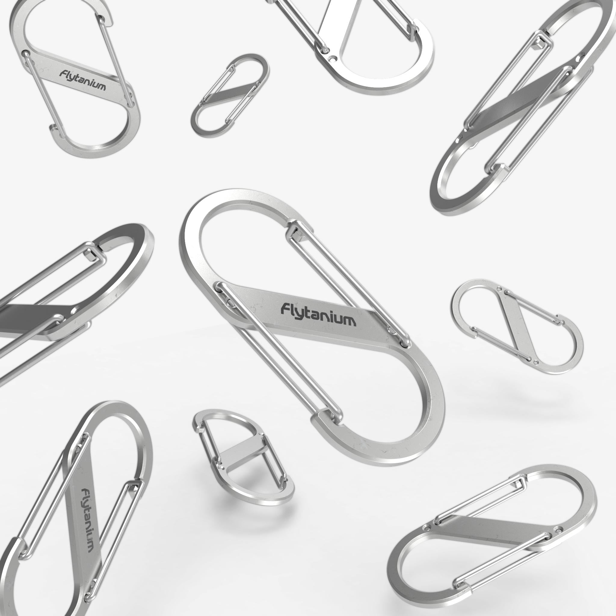 Titanium Dual-Gate Carabiner