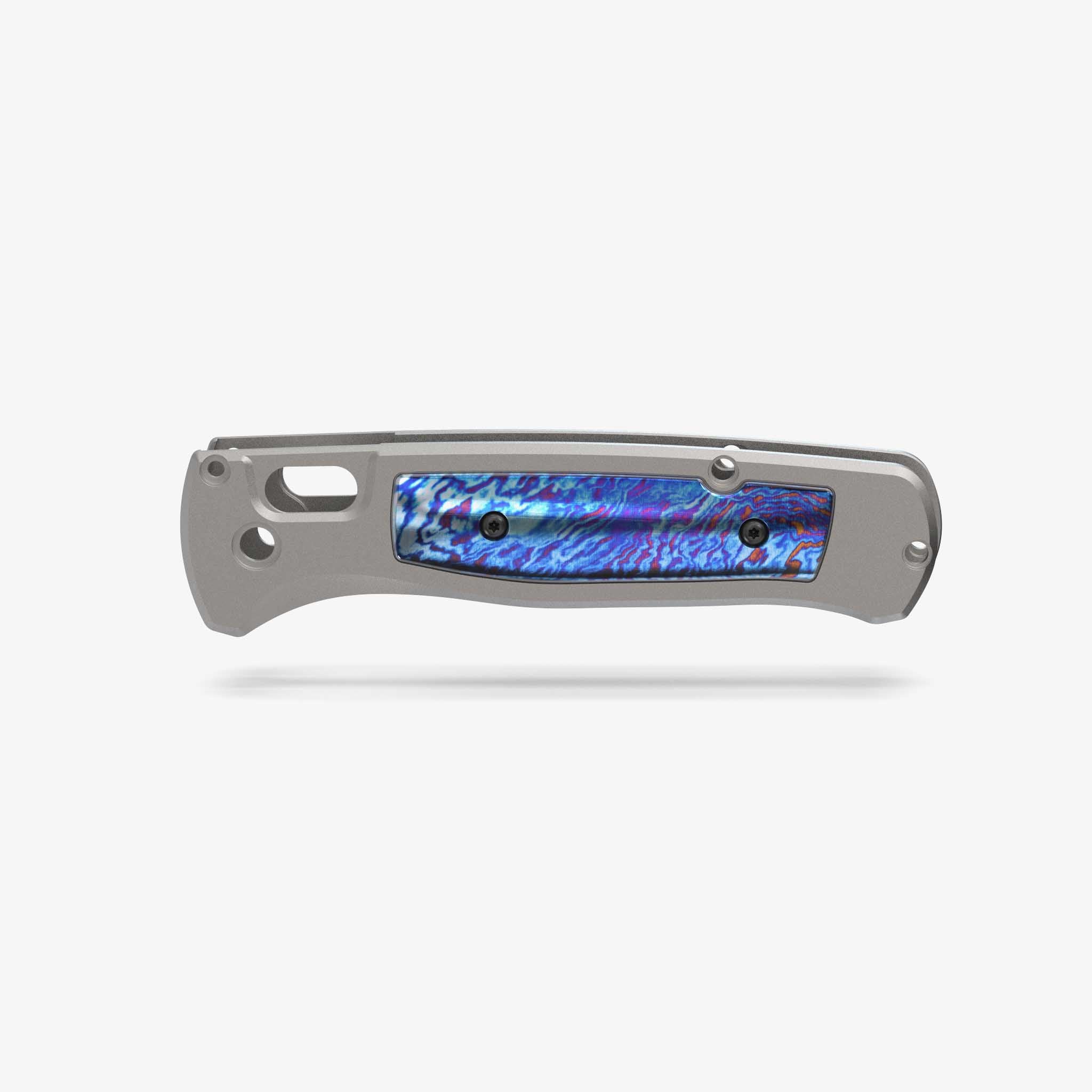 Aluminum Modulator Scale + Inlay Set-Scales-Flytanium-Gunmetal Gray-Titanium Damascus-Flytanium