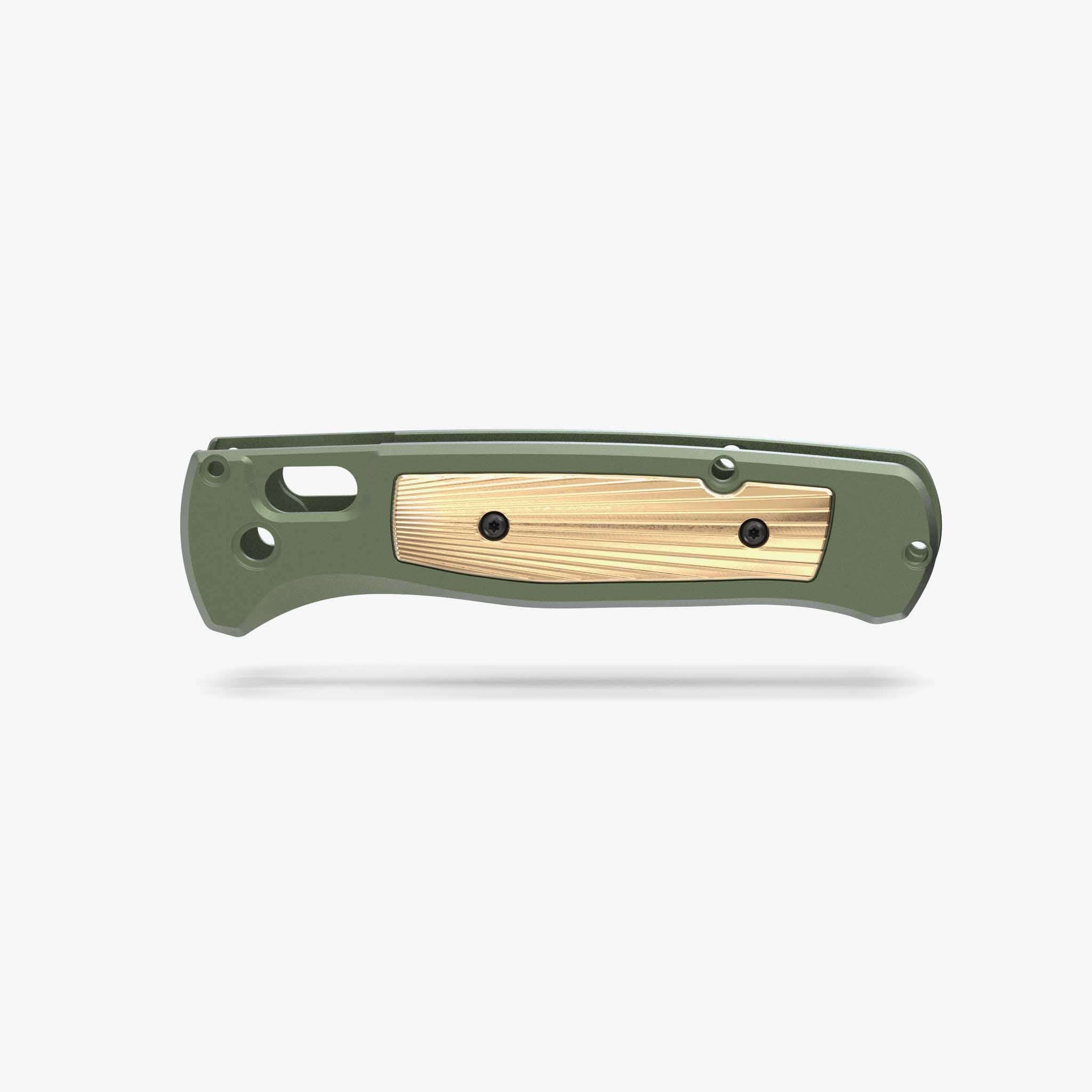 Aluminum Modulator Scale + Inlay Set-Scales-Flytanium-Olive Drab-Brass Stonewash-Flytanium