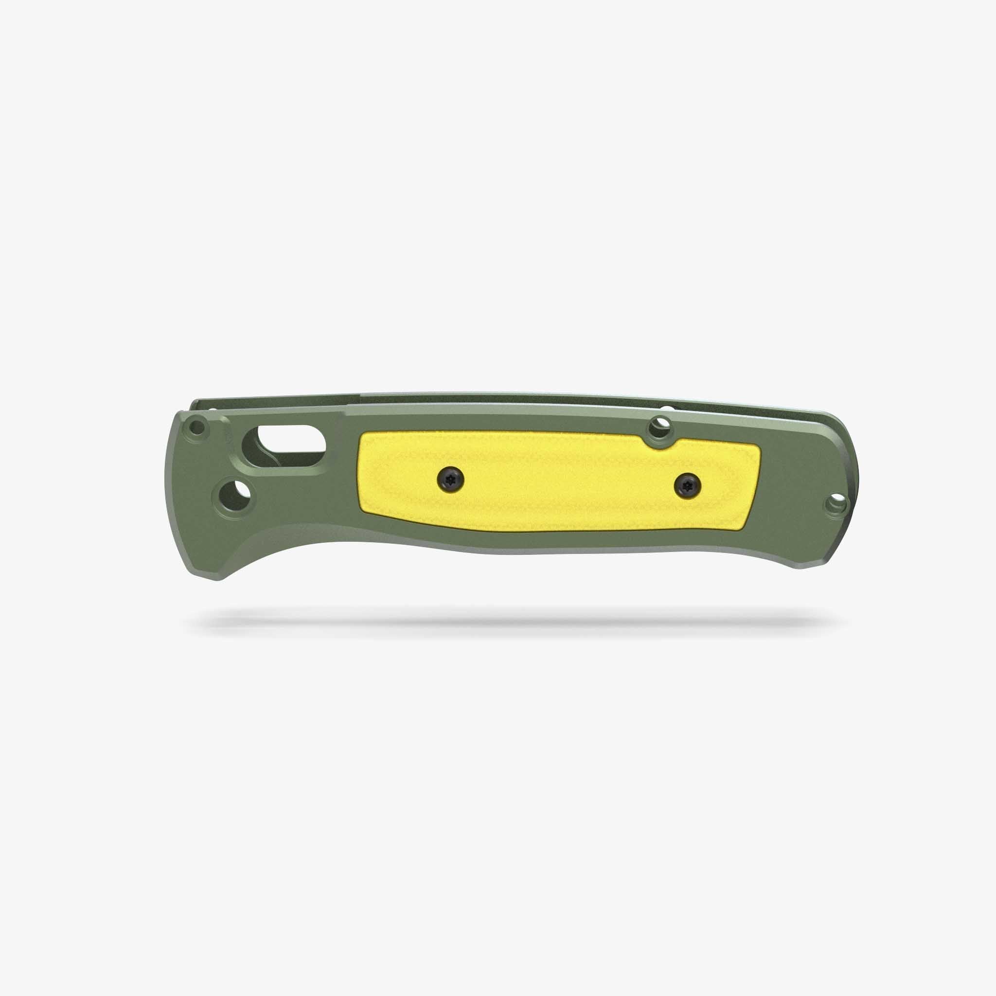 Aluminum Modulator Scale + Inlay Set-Scales-Flytanium-Olive Drab-Lemon Yellow-Flytanium