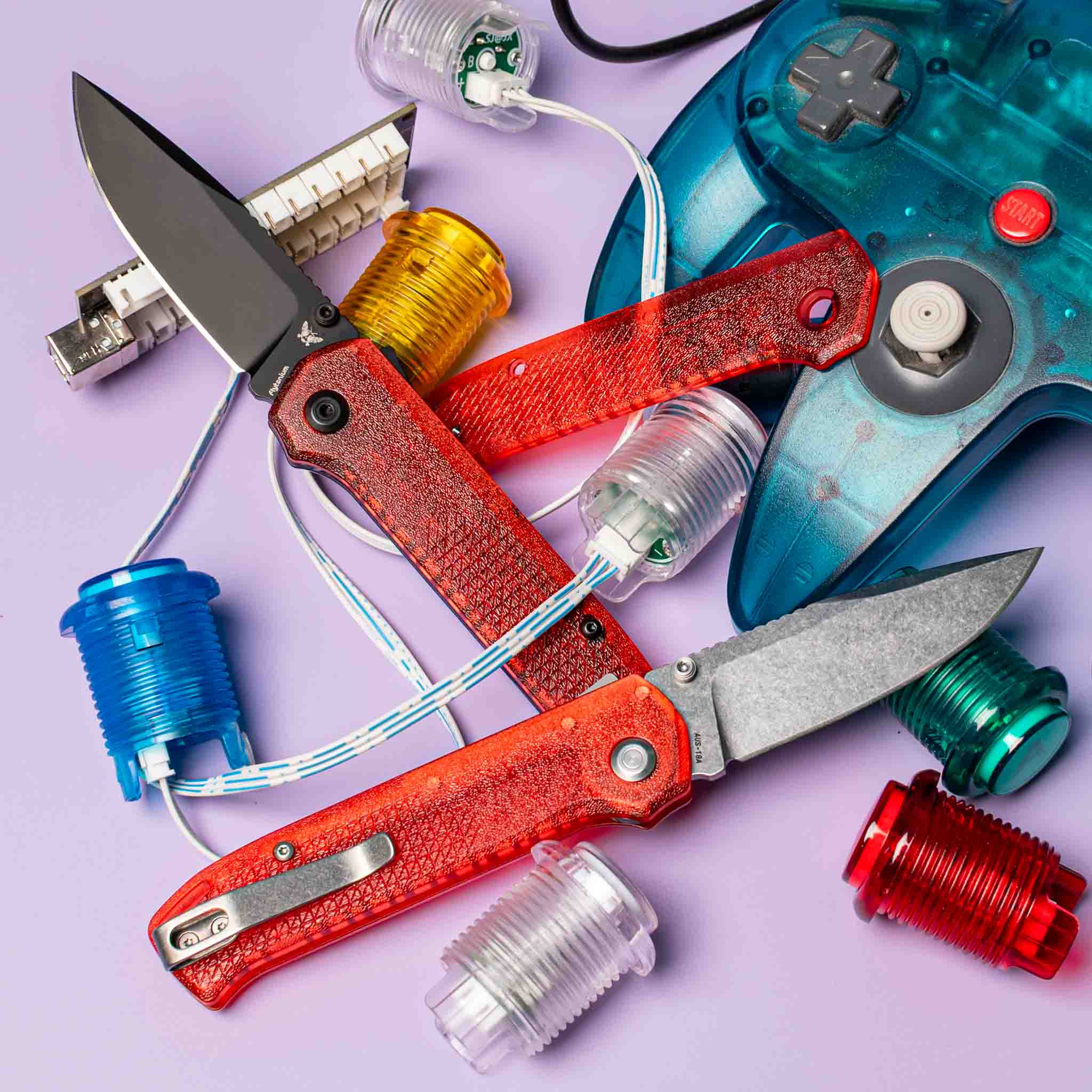 Arcade® Handle Set - Translucent