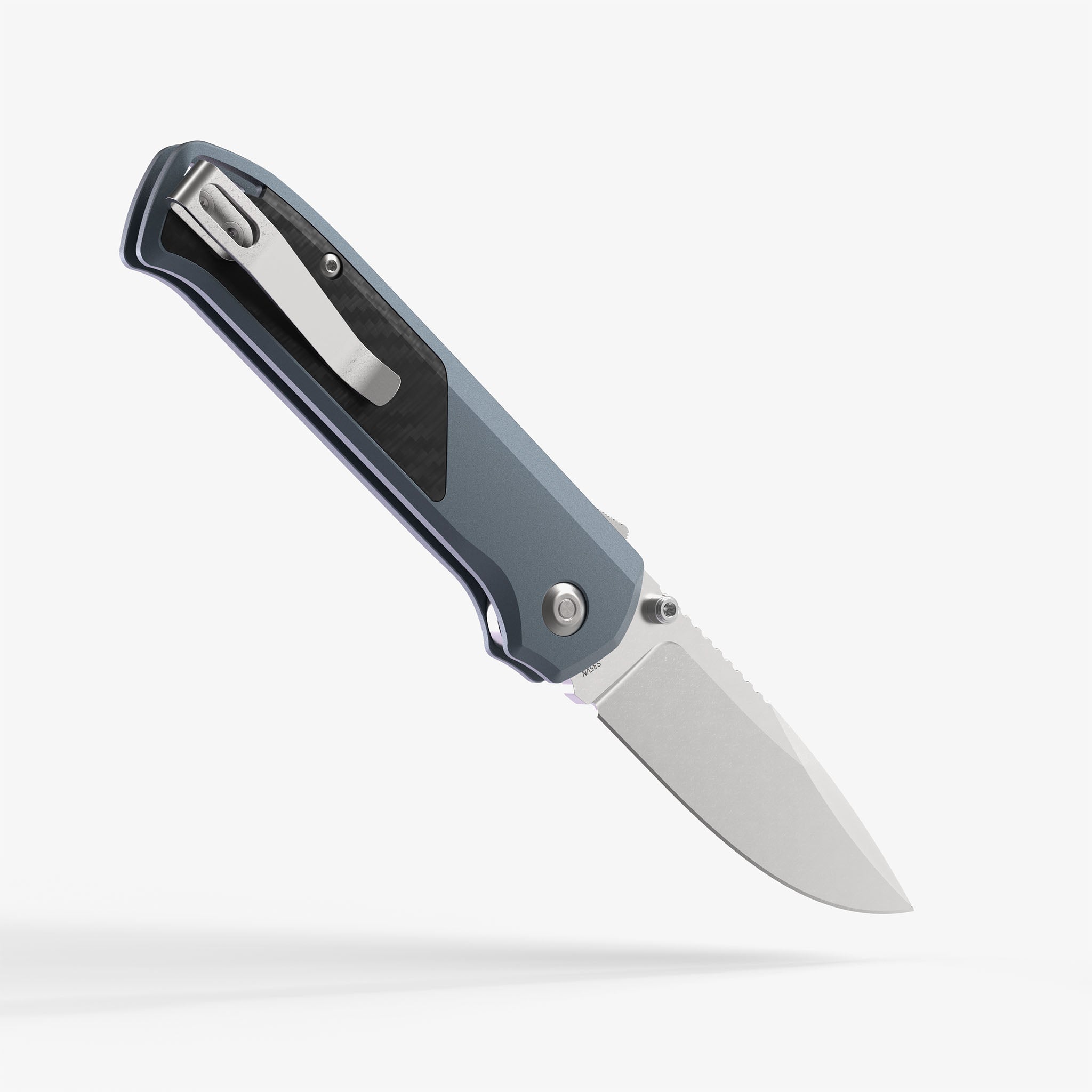 Arcade® - Blue Carbon-Pocket Knife-Flytanium-Flytanium