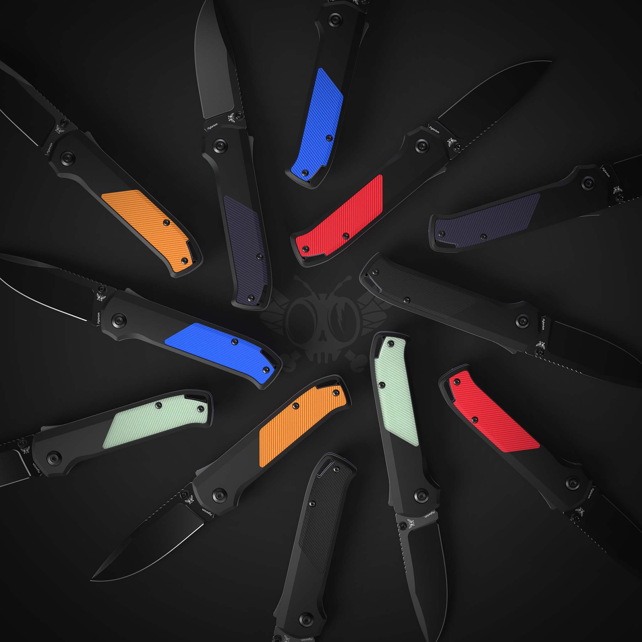 Arcade® G-10 Inlay Set-Inlays-Flytanium-Flytanium