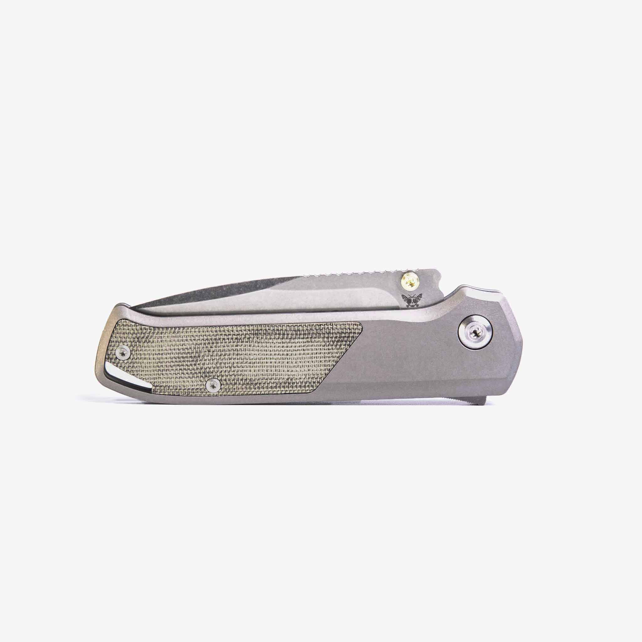 Arcade® - Gunmetal Micarta-Pocket Knife-Flytanium-Flytanium