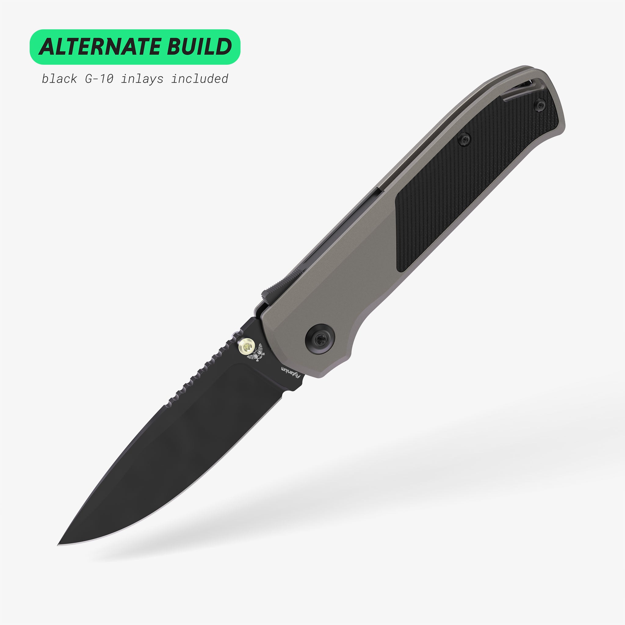 Arcade® - Gunmetal Micarta-Pocket Knife-Flytanium-Flytanium