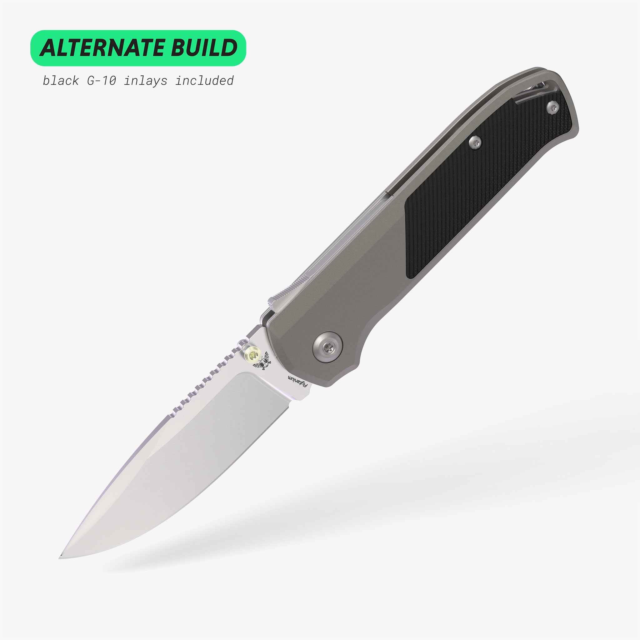 Arcade® - Gunmetal Ultem-Pocket Knife-Flytanium-Flytanium