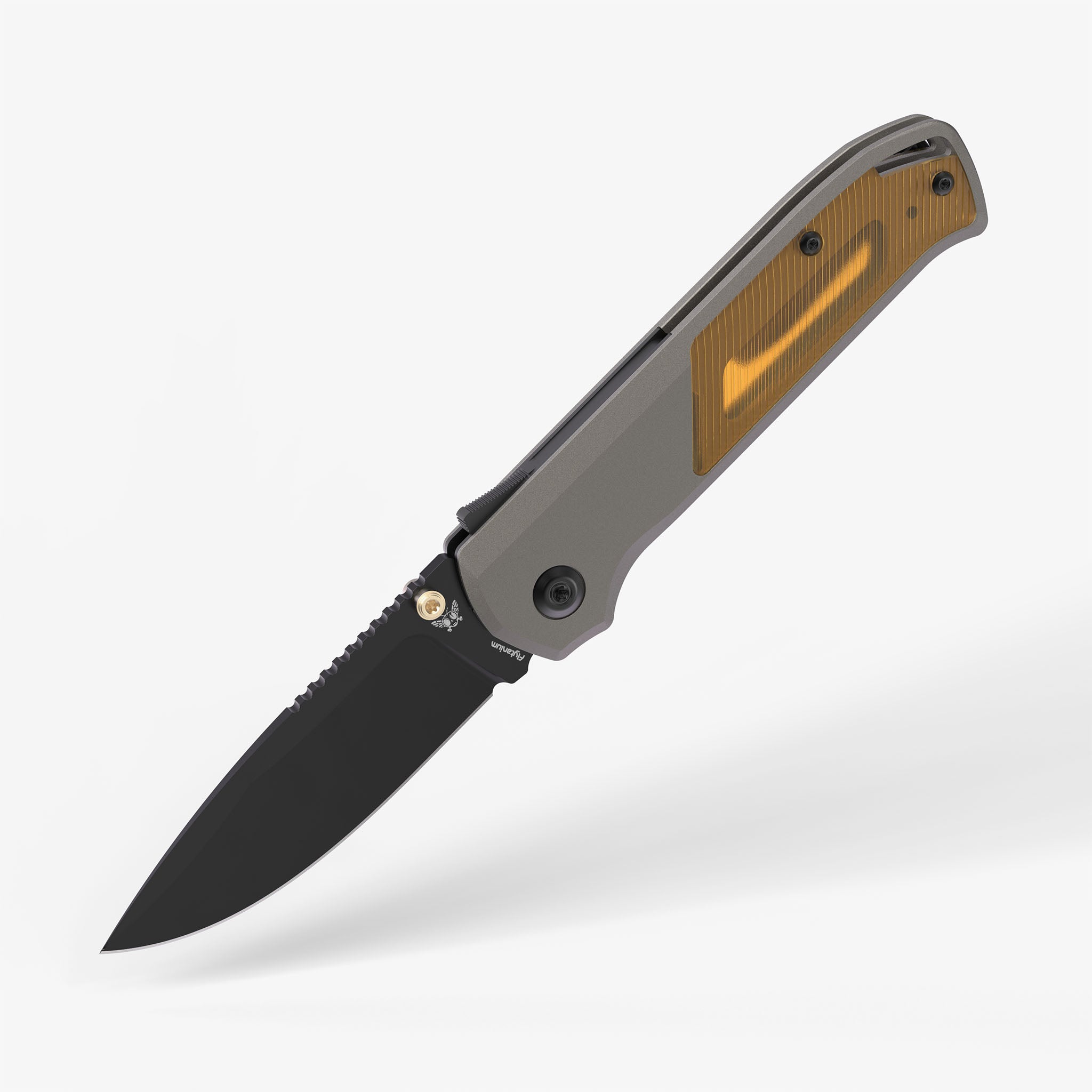 Arcade® - Gunmetal Ultem-Pocket Knife-Flytanium-Black DLC-Flytanium