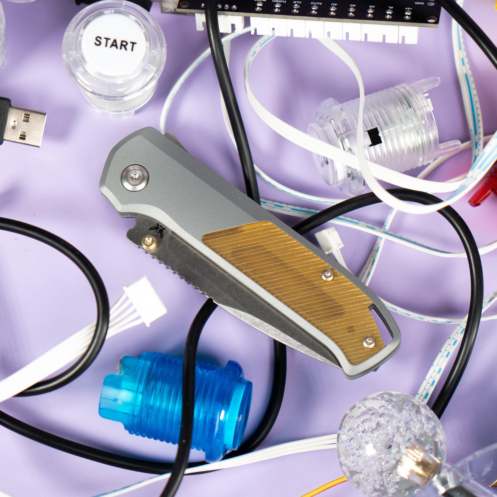 Arcade® - Gunmetal Ultem-Pocket Knife-Flytanium-Flytanium