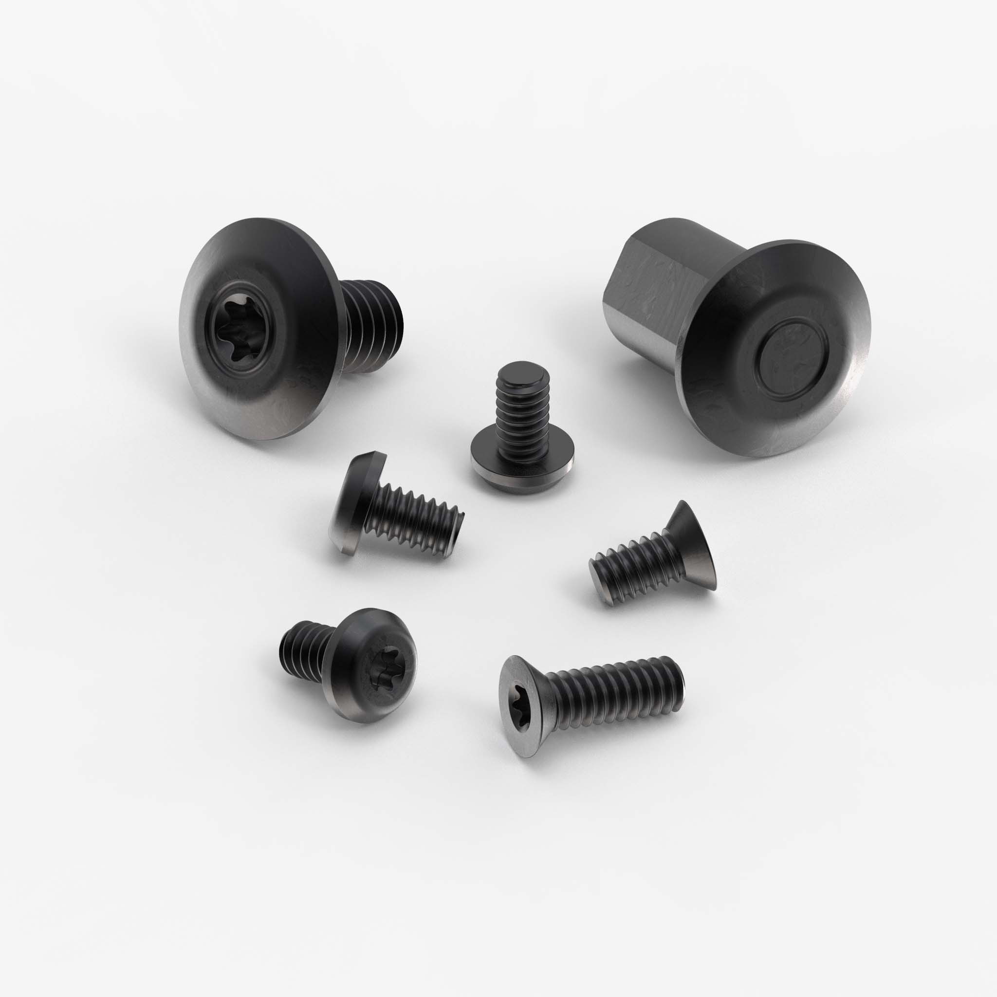 Arcade® Steel Replacement Hardware Kit-Hardware-Flytanium-Black-Flytanium