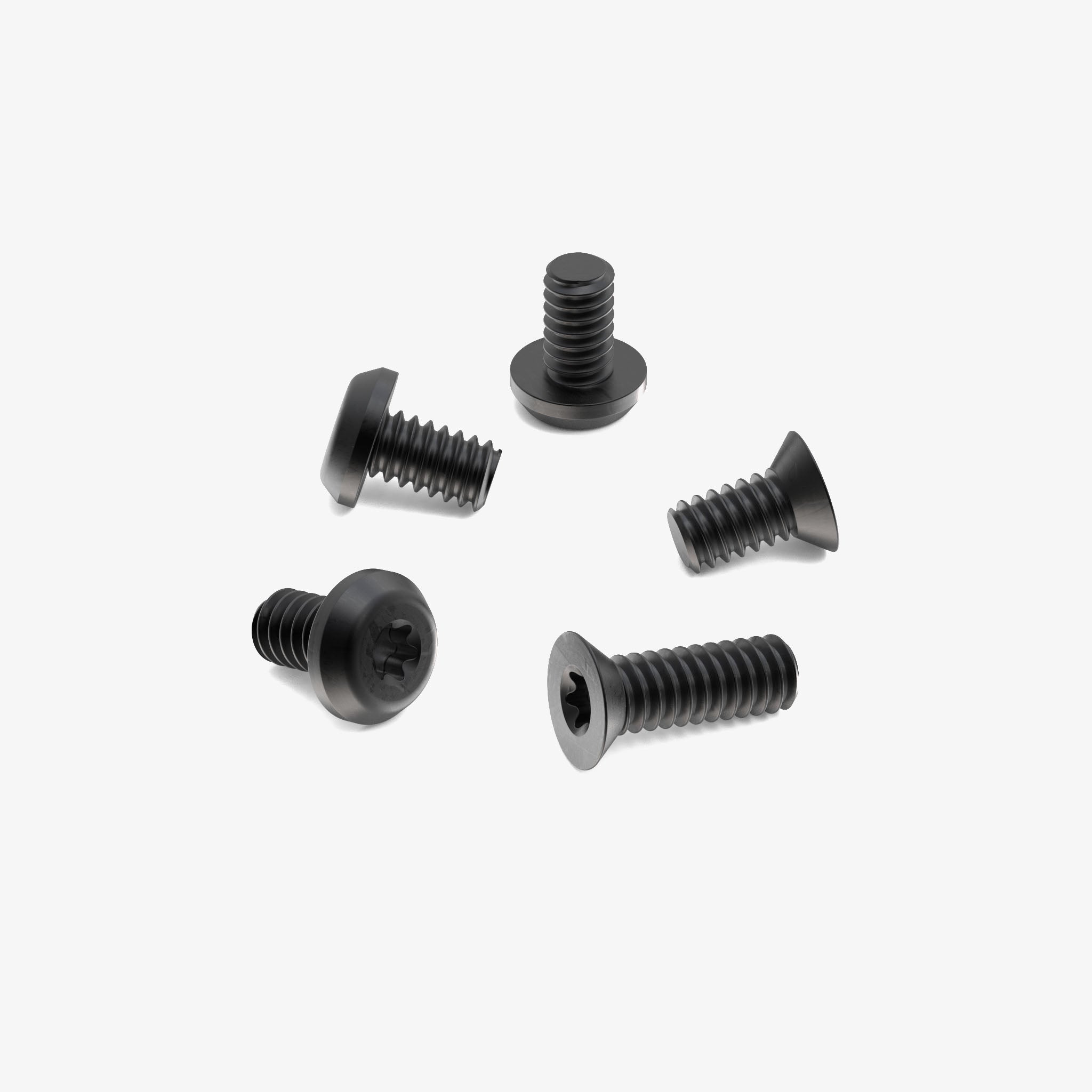 Arcade® Titanium Body Screw Set-Hardware-Flytanium-Titanium Black-Flytanium