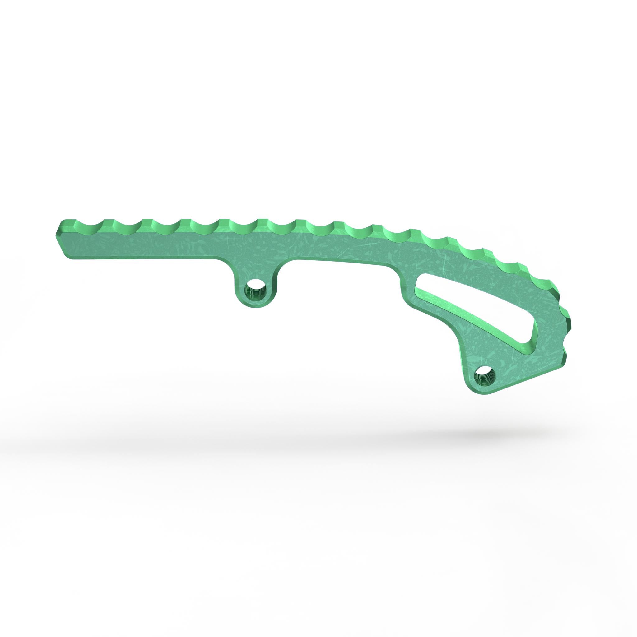 Arcade® Titanium Mohawk Backspacer-Backspacer-Flytanium-Green Anodize-Flytanium