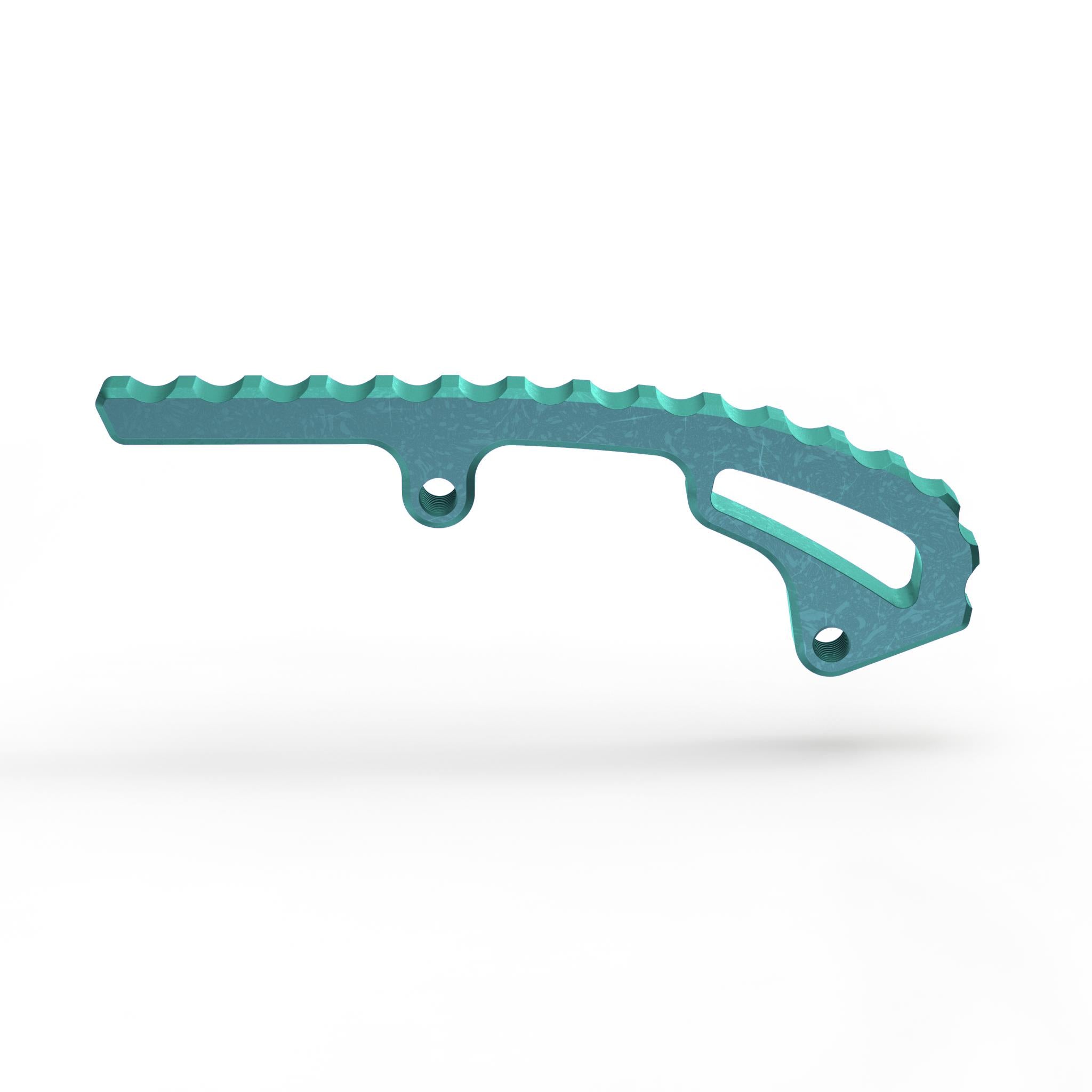 Arcade® Titanium Mohawk Backspacer-Backspacer-Flytanium-Teal Anodize-Flytanium