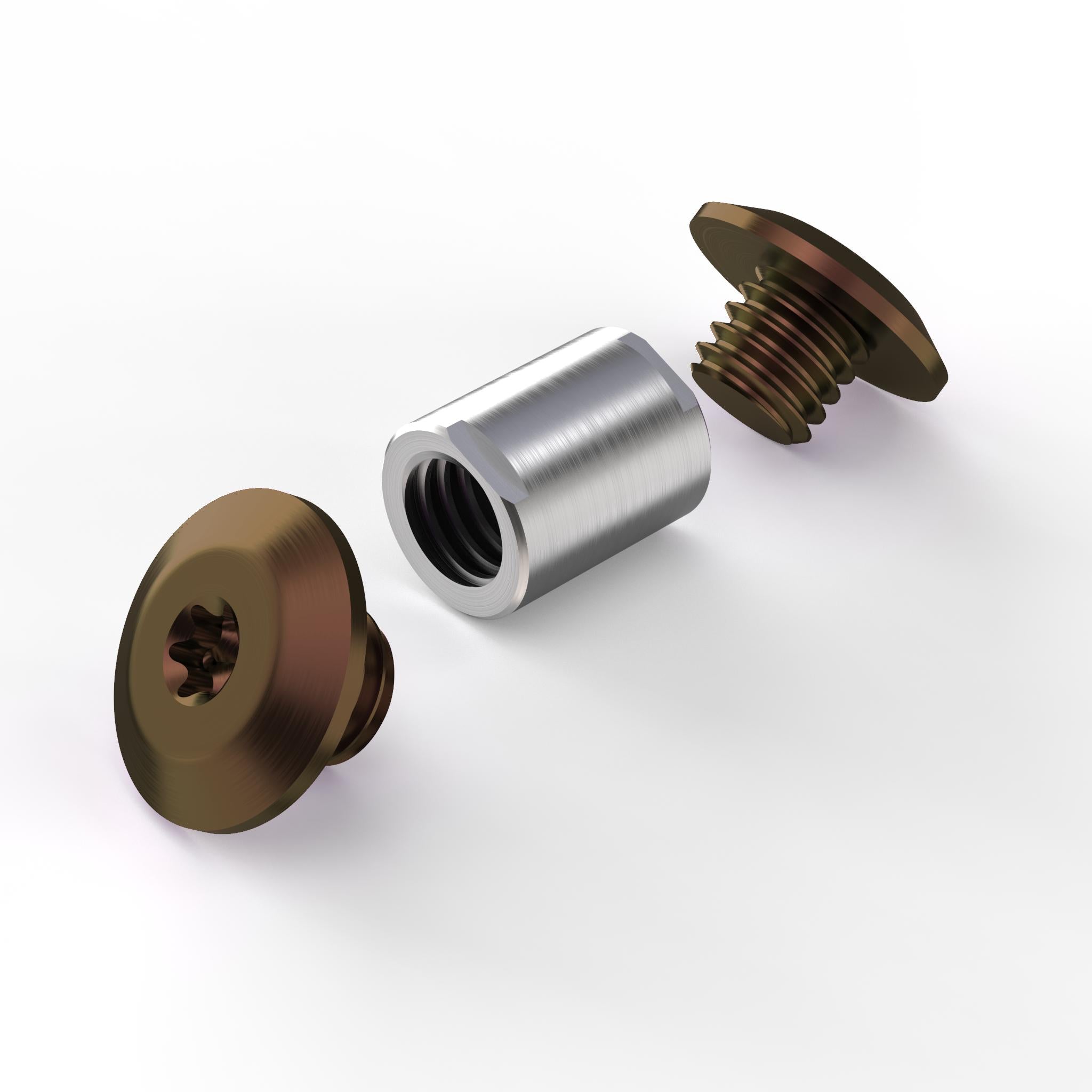 Arcade® Titanium Pivot Set-Flytanium-Bronze Anodize-Flytanium