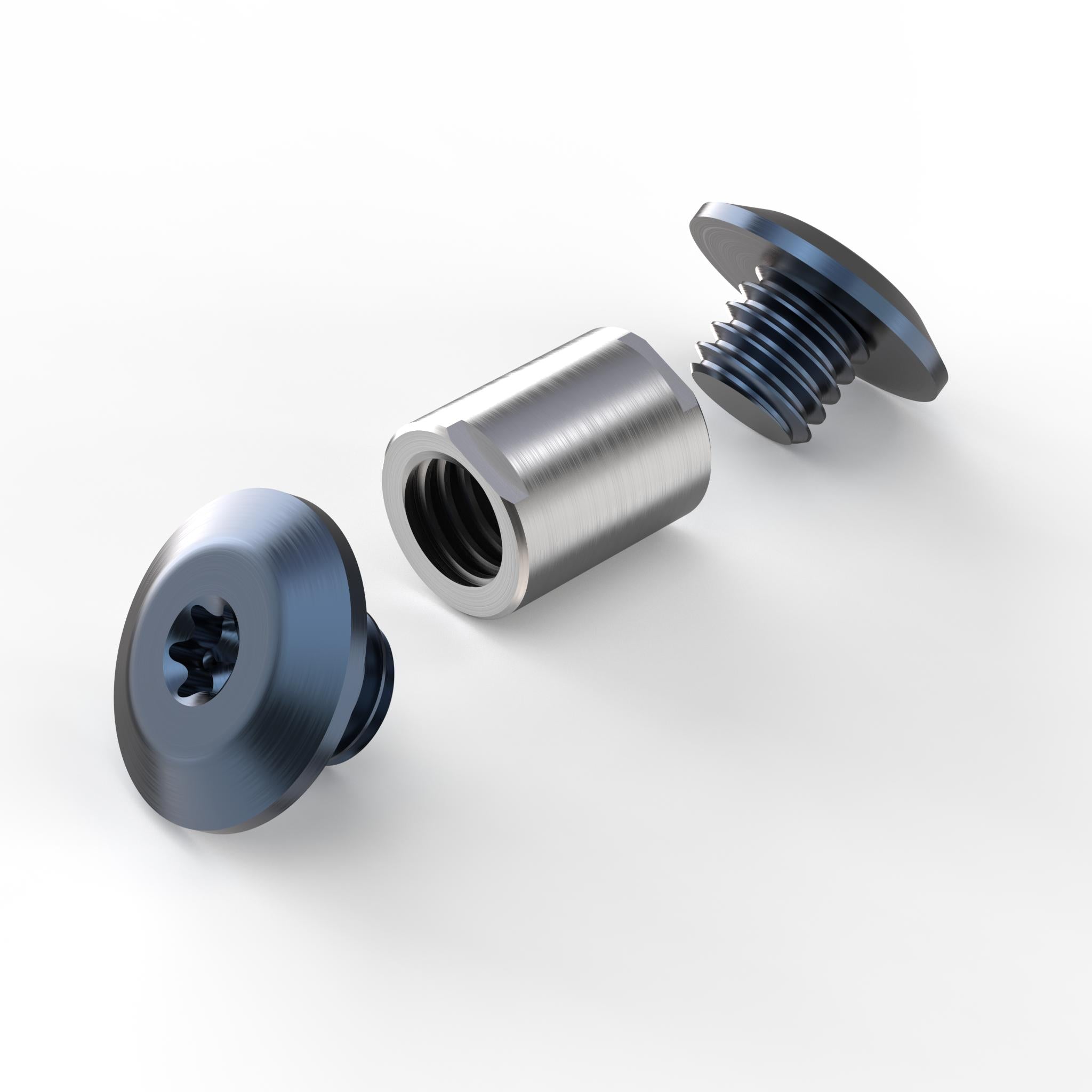 Arcade® Titanium Pivot Set-Flytanium-Dark Blue Anodize-Flytanium