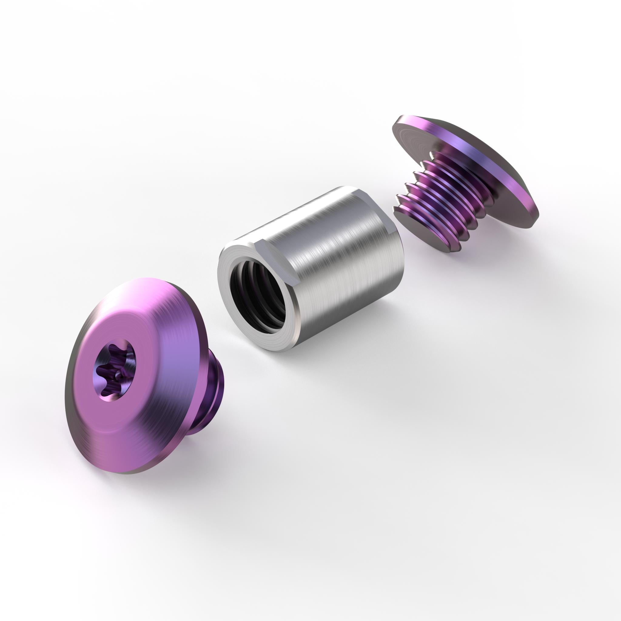 Arcade® Titanium Pivot Set-Flytanium-Magenta Anodize-Flytanium