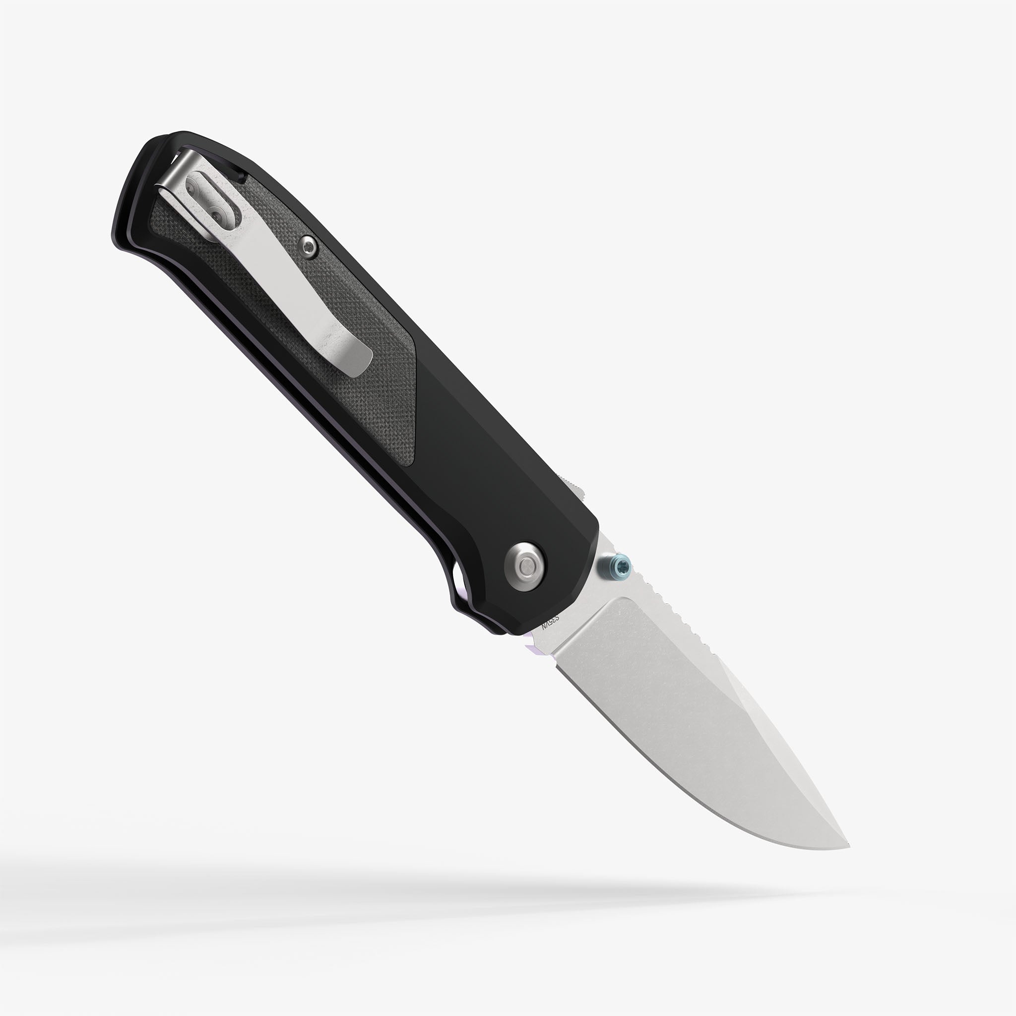 Arcade® - Void Black Micarta-Pocket Knife-Flytanium-Flytanium