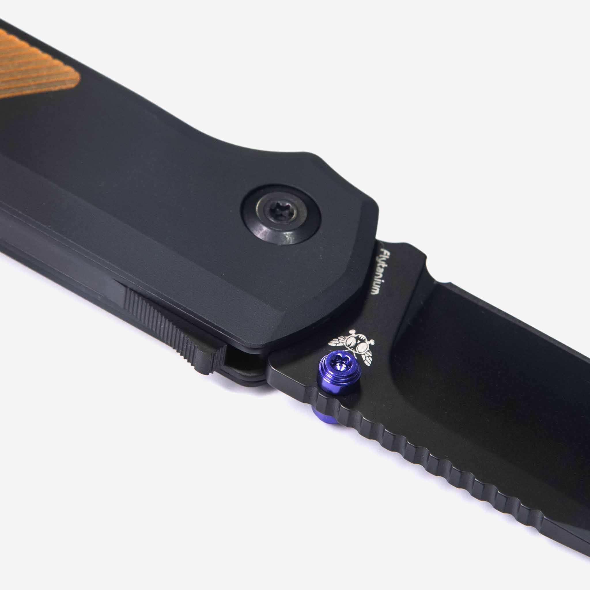 Arcade® - Flytanium Folding Knife - Void Black Ultem