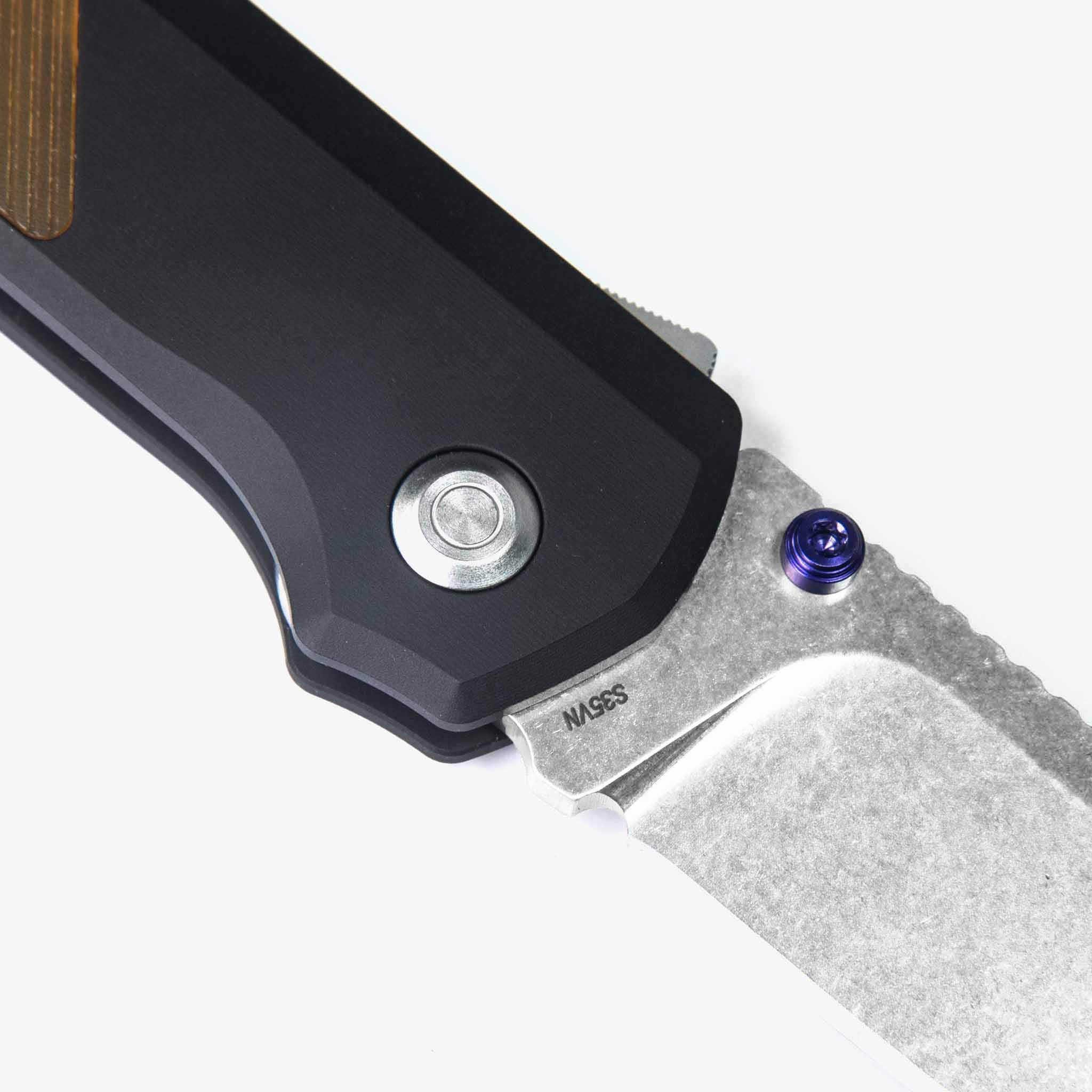 Arcade® - Flytanium Folding Knife - Void Black Ultem