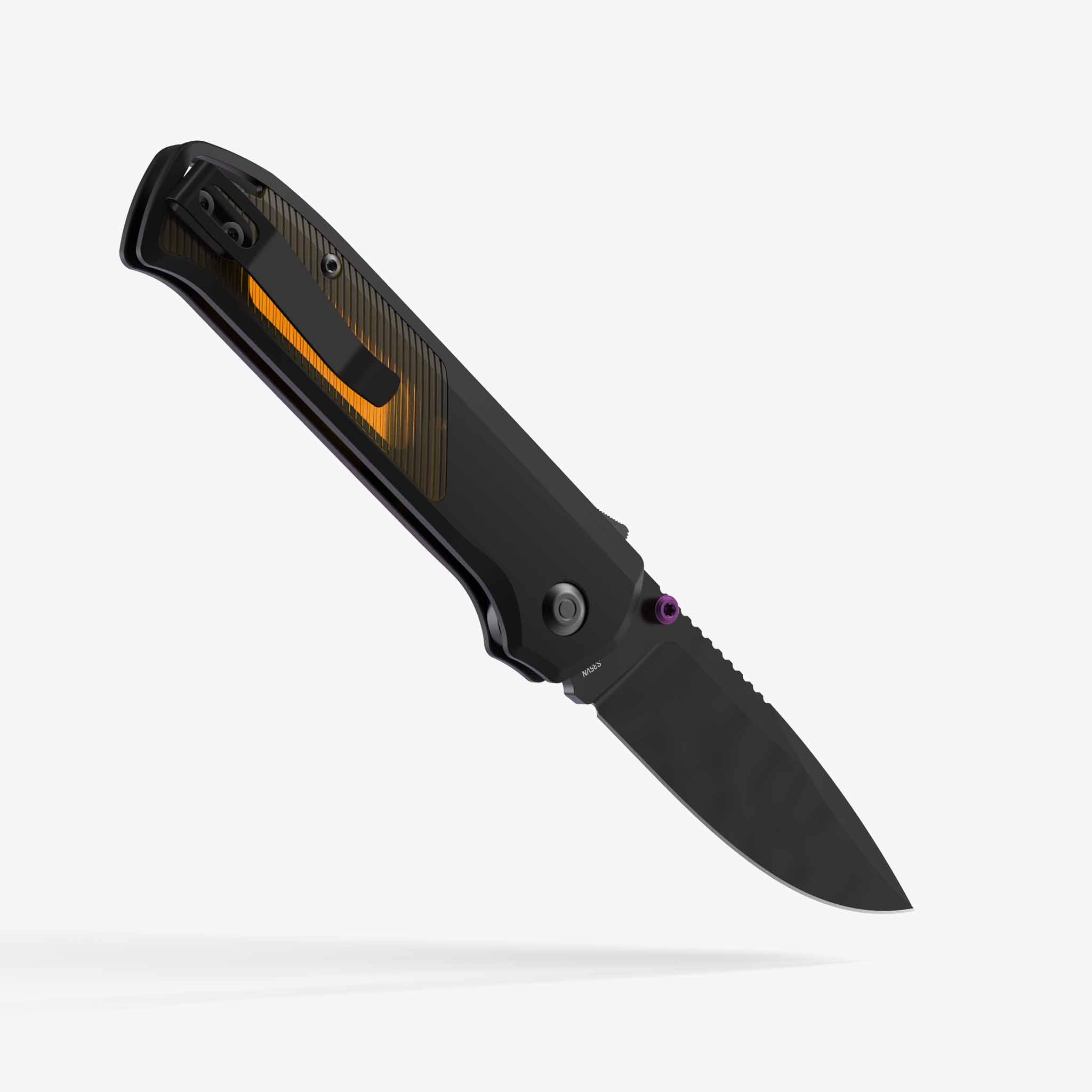Arcade® - Void Black Ultem-Pocket Knife-Flytanium-Flytanium