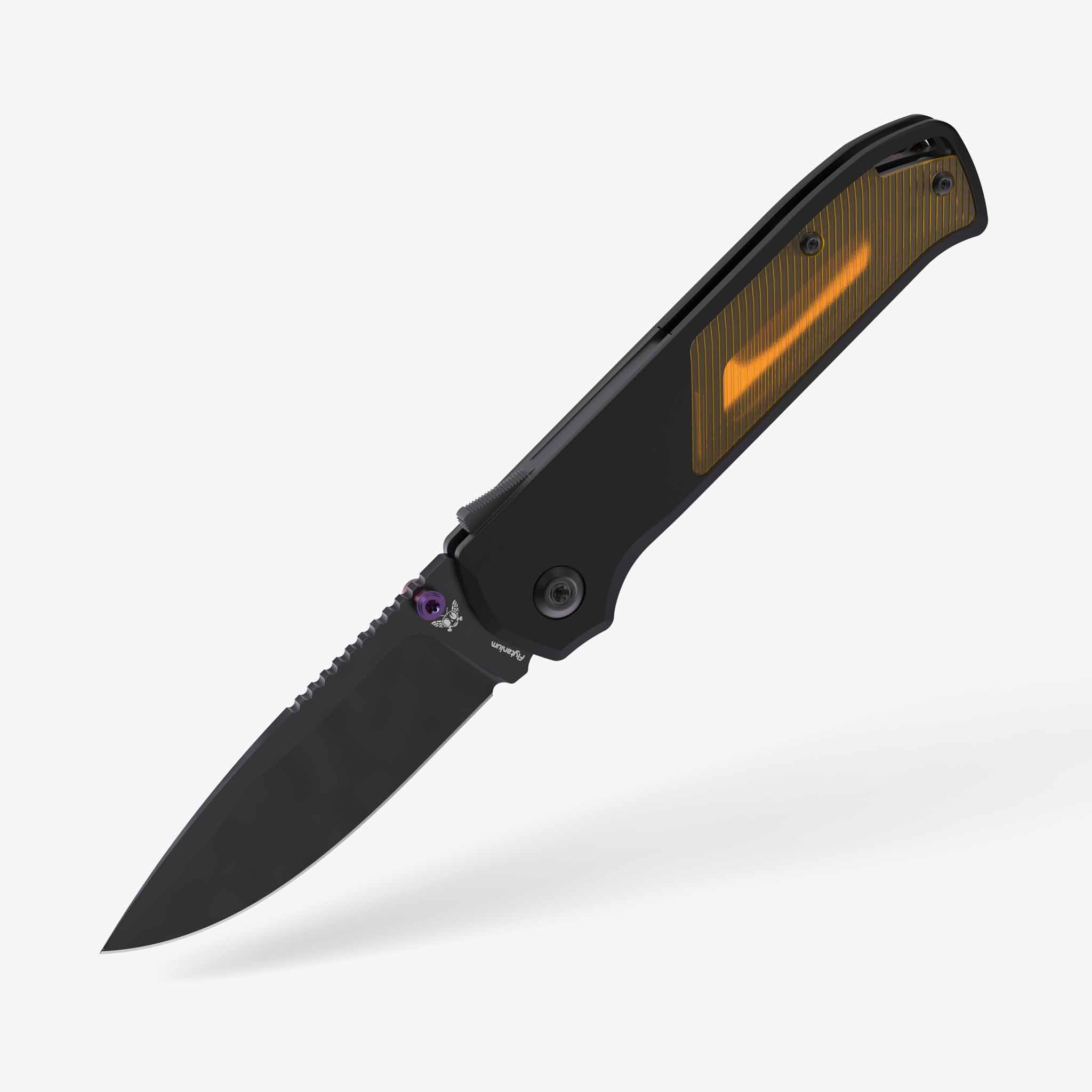 Arcade® - Void Black Ultem-Pocket Knife-Flytanium-Black DLC-Flytanium