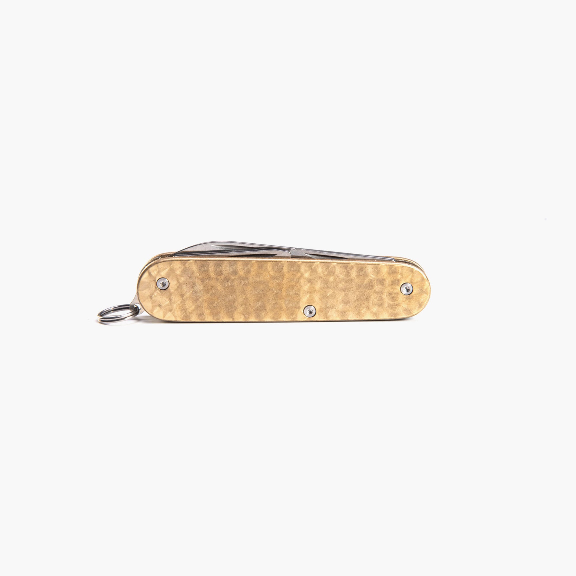 LTD Jeweled Brass Scale Victorinox Cadet Knife