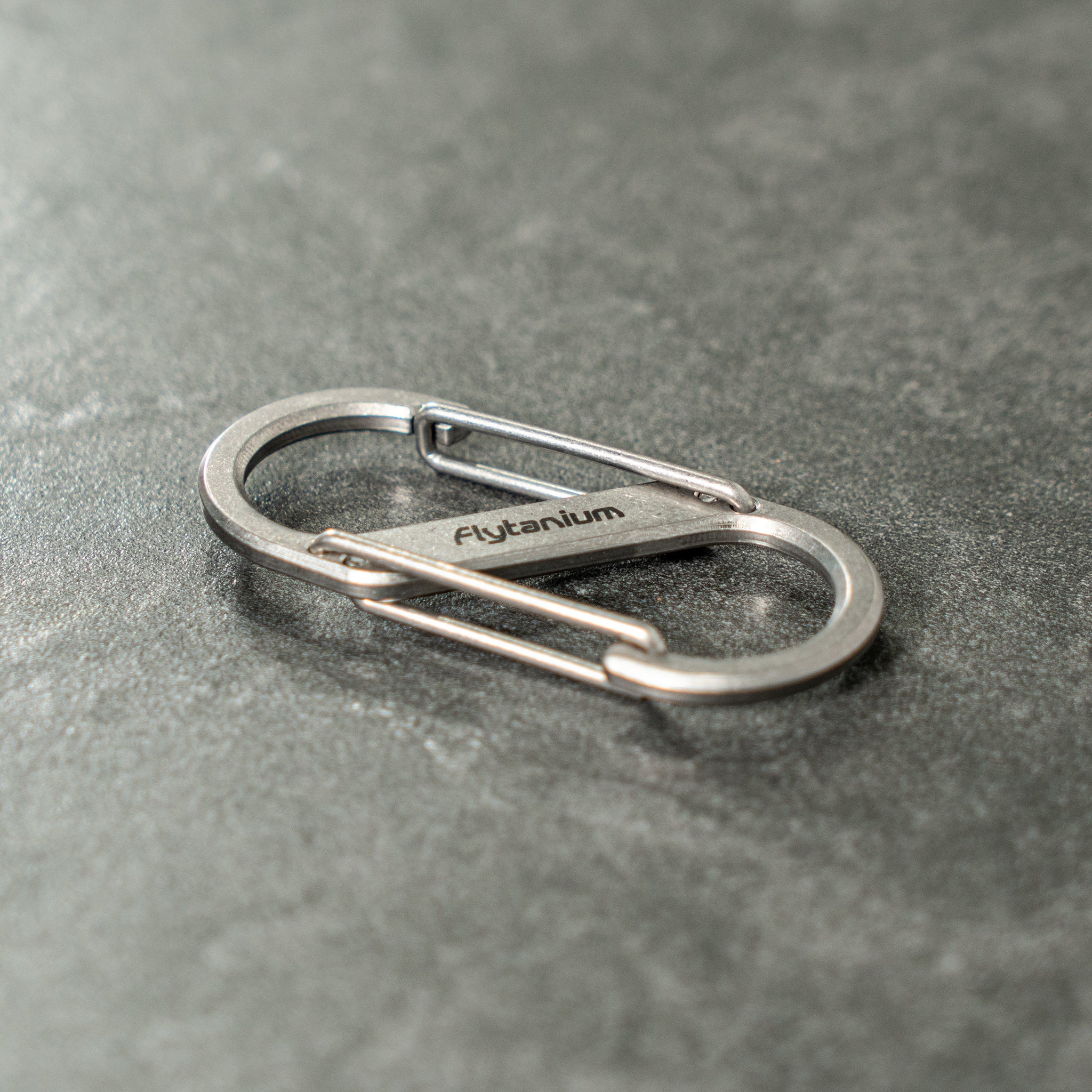 Titanium Dual-Gate Carabiner