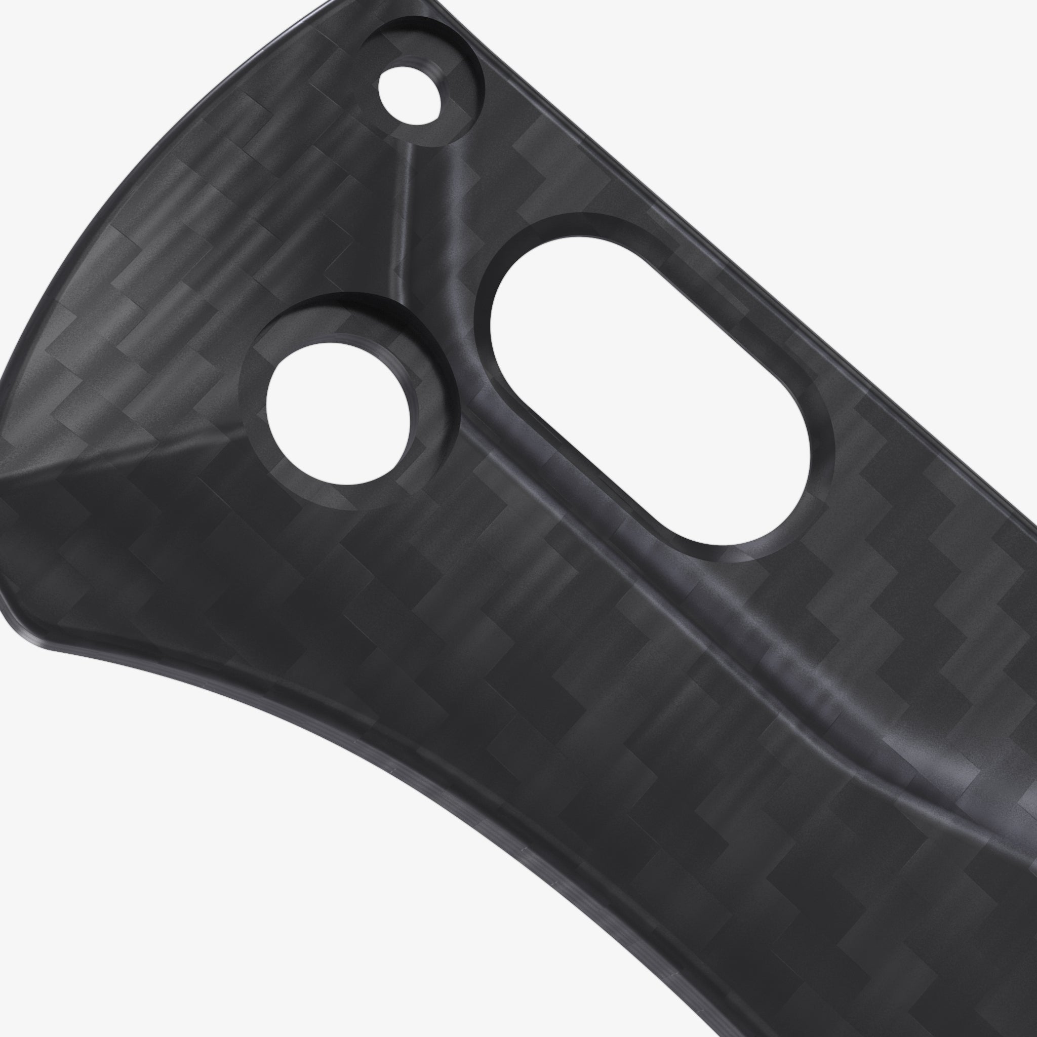 Carbon Fiber Crossfade Scales for Benchmade MINI Bugout Knife-Scales-Benchmade-Flytanium