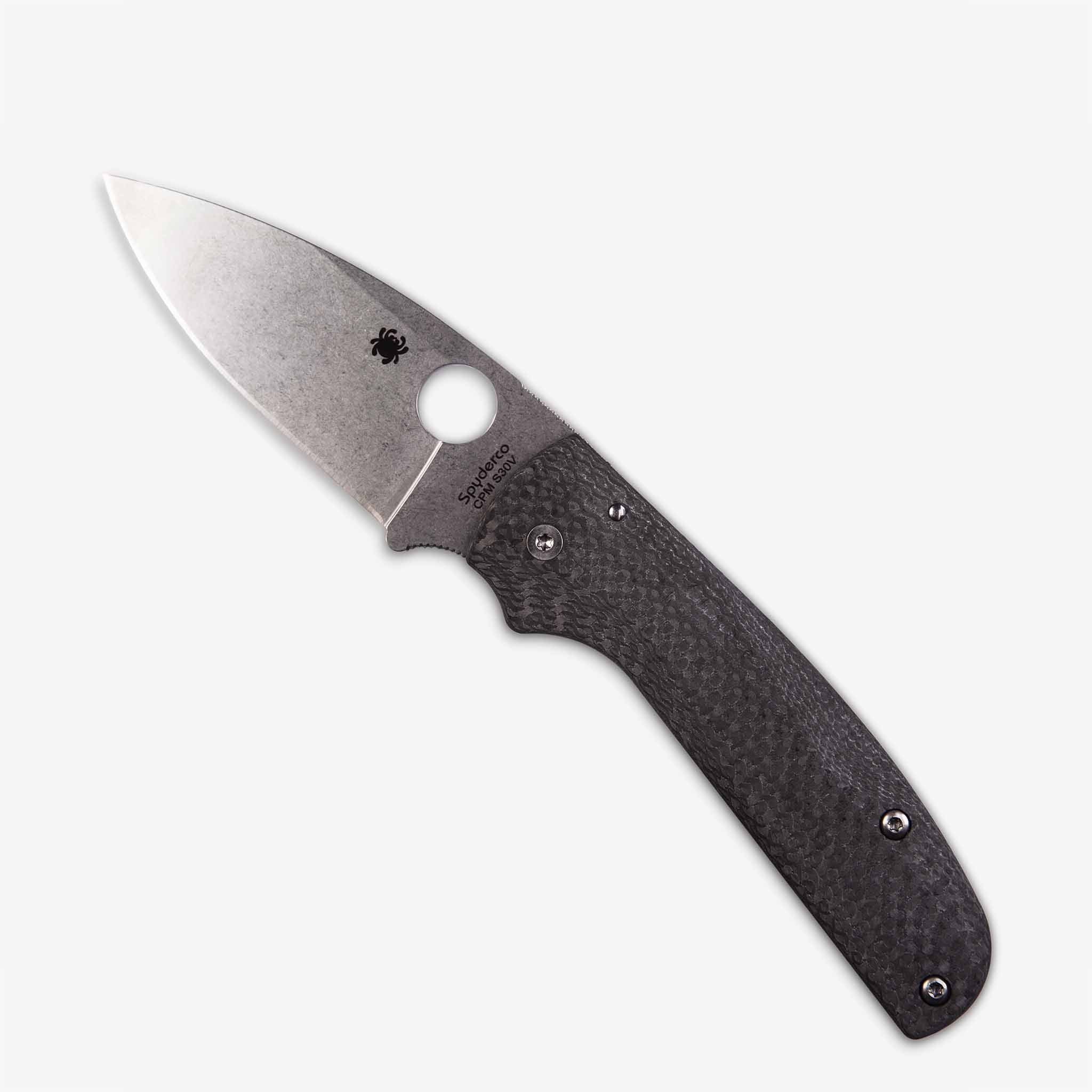 Carbon Fiber Lotus Scales for Spyderco Shaman-Scales-Spyderco-Flytanium