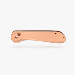 Contoured Copper Scales for CIVIVI Elementum Button Lock Knife-Copper Stonewash
