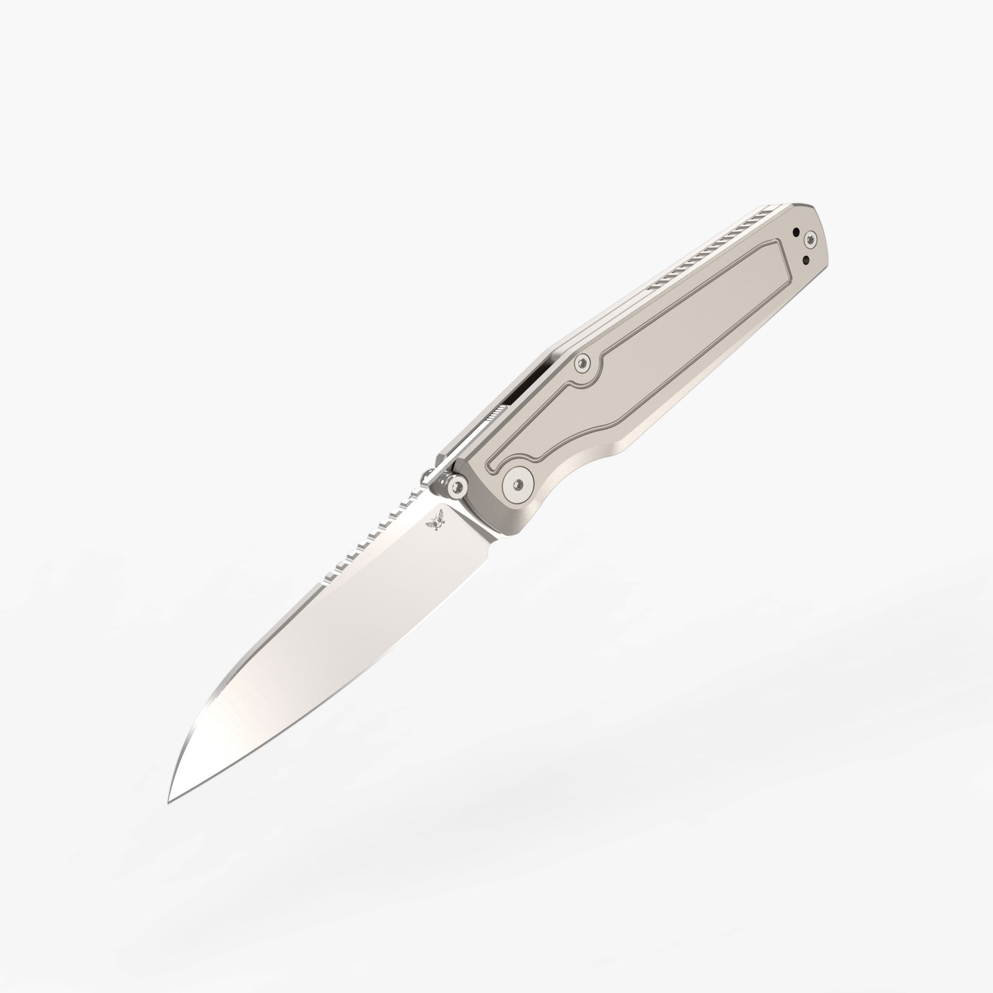 Concourse - Titanium Frame Lock - Front Flipper