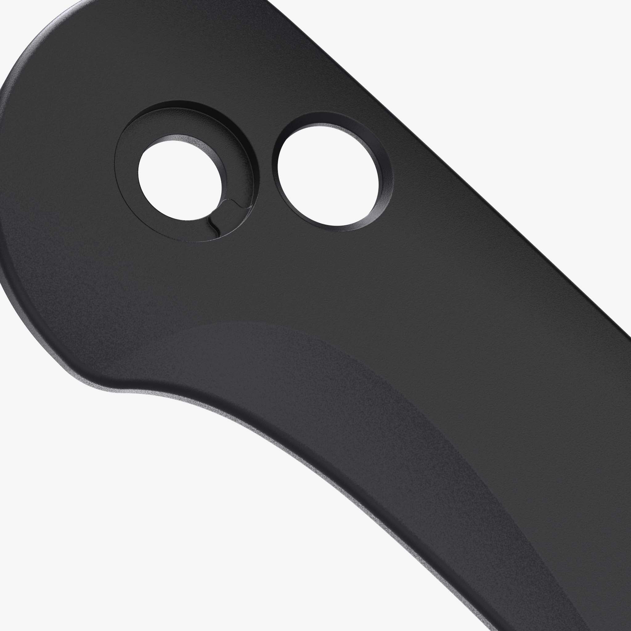 Contoured Titanium Scales for CIVIVI Elementum Button Lock Knife-