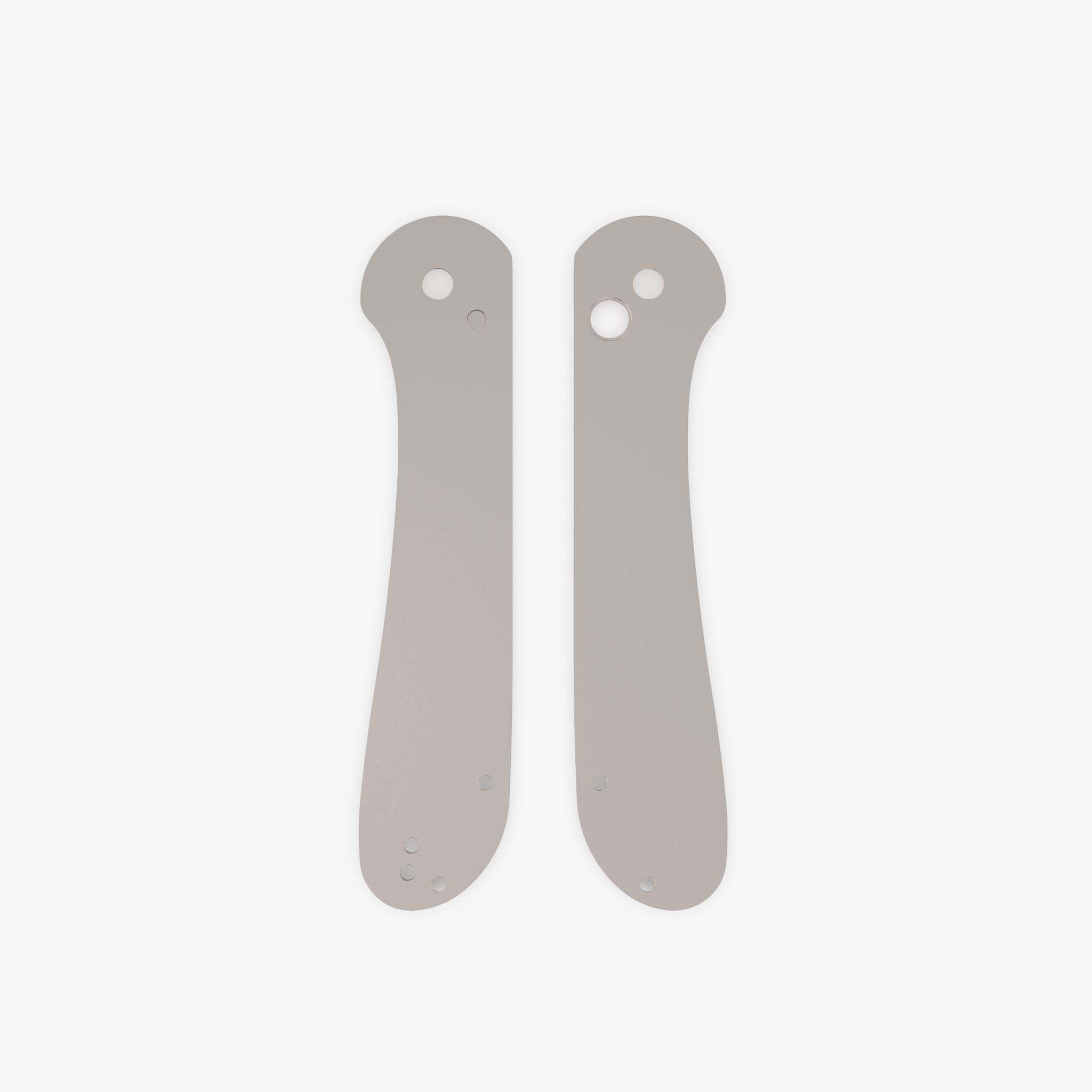 Contoured Titanium Scales for CIVIVI Elementum Button Lock Knife-