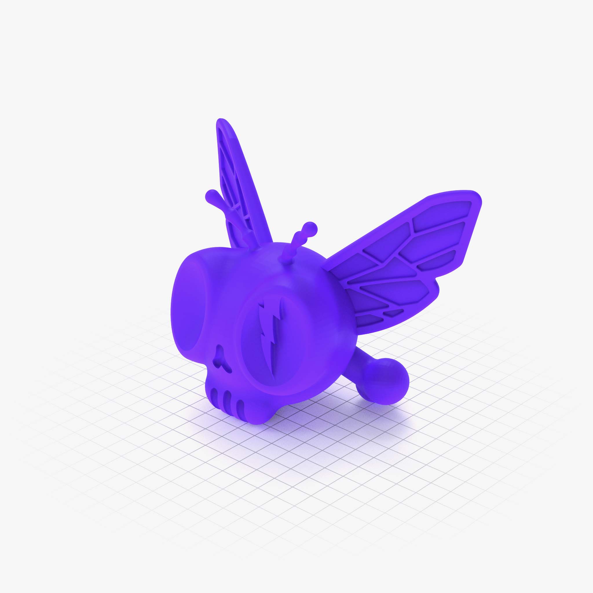 Dead Fly Figurine - 3D Model Download-3D Model-Flytanium-Flytanium