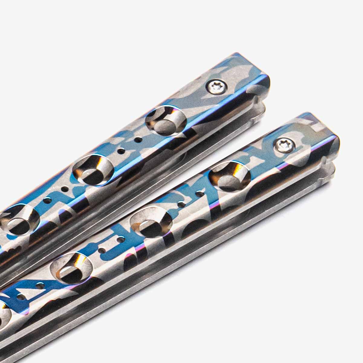 FLY One - Titanium Balisong-Balisong Knife-Flytanium USA-Flytanium